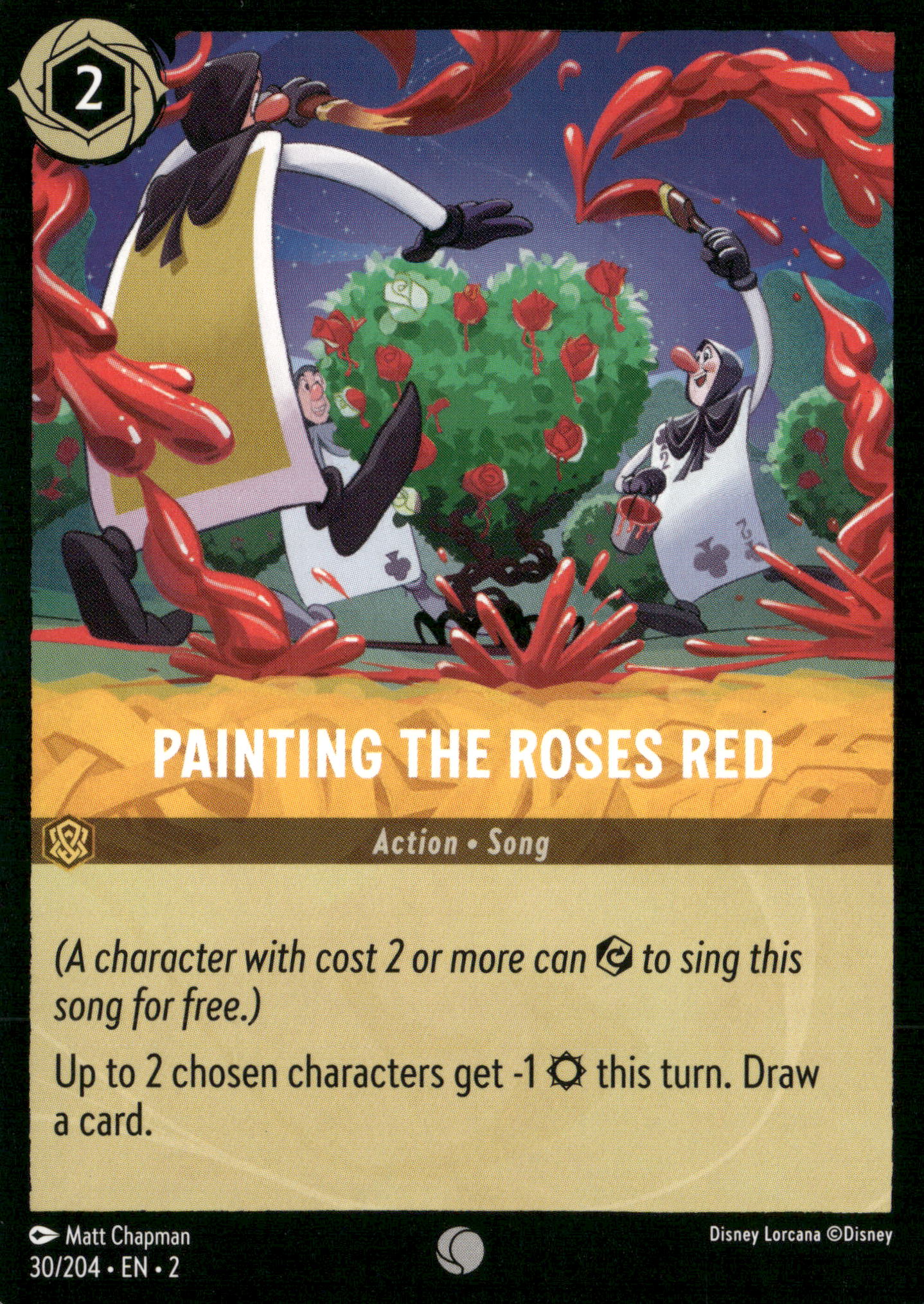 Rise of the Floodborn #30/204 Painting the Roses Red