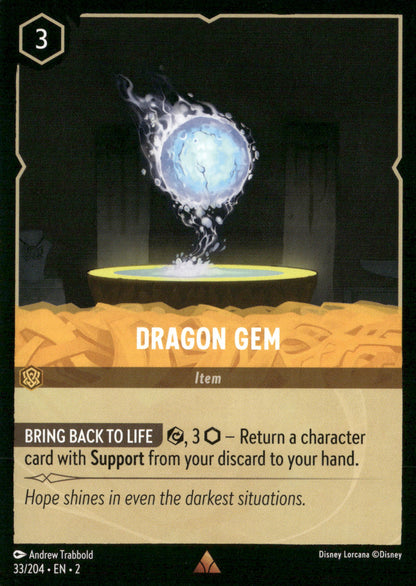 Rise of the Floodborn #33/204 Dragon Gem
