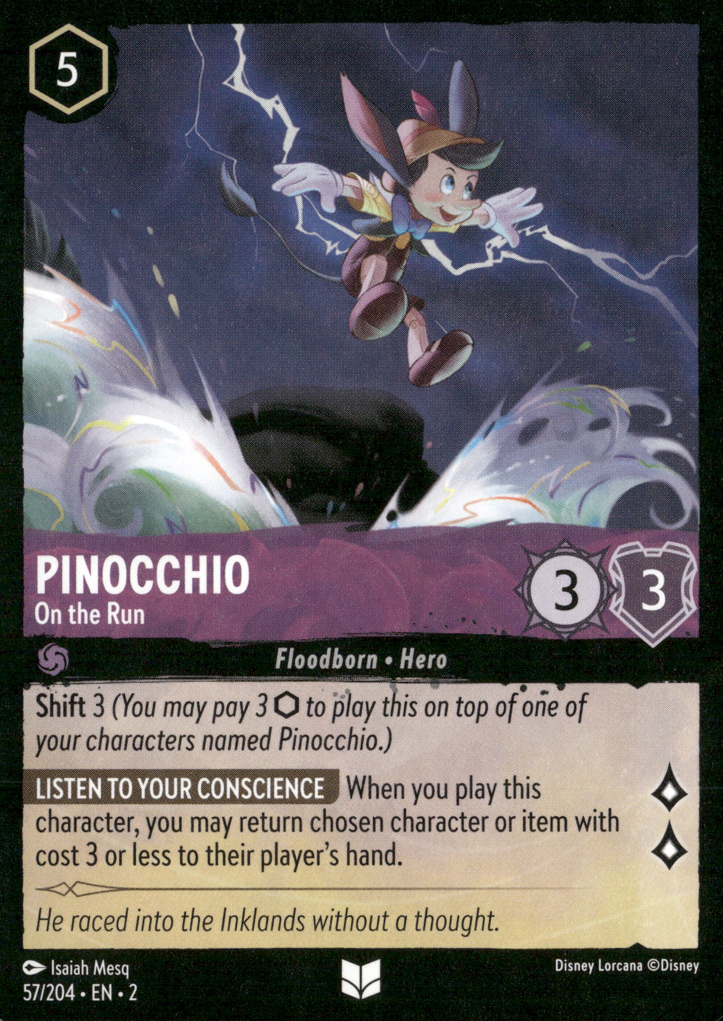 Rise of the Floodborn #57/204 Pinocchio