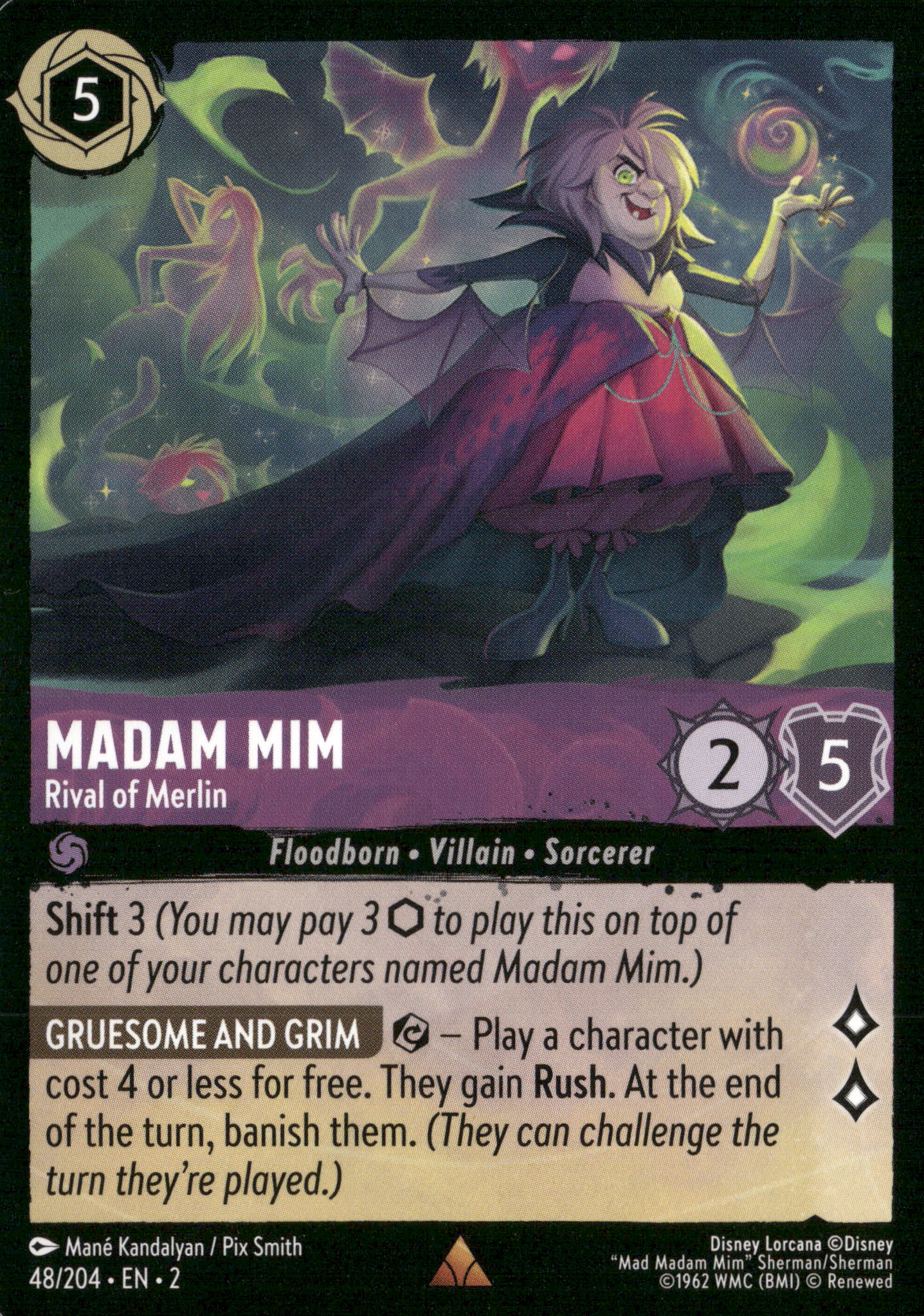 Rise of the Floodborn #48/204 Madam Mim