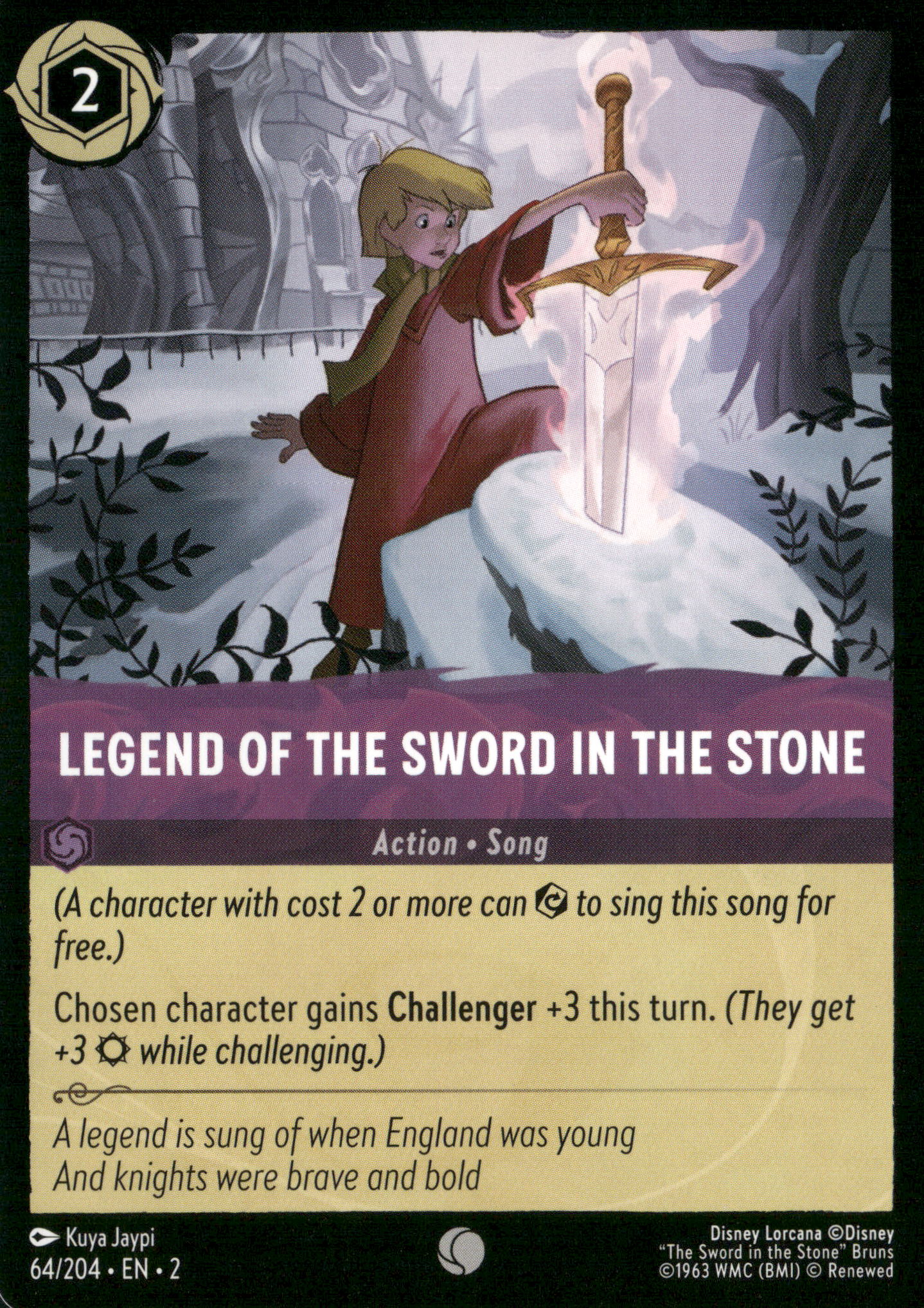 Rise of the Floodborn #64/204 Legend of the Sword in the Stone