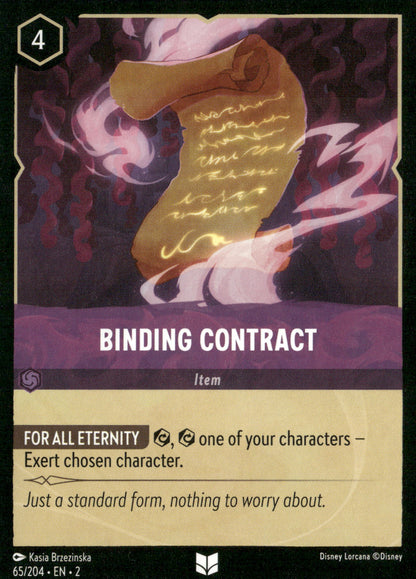 Rise of the Floodborn #65/204 Binding Contract