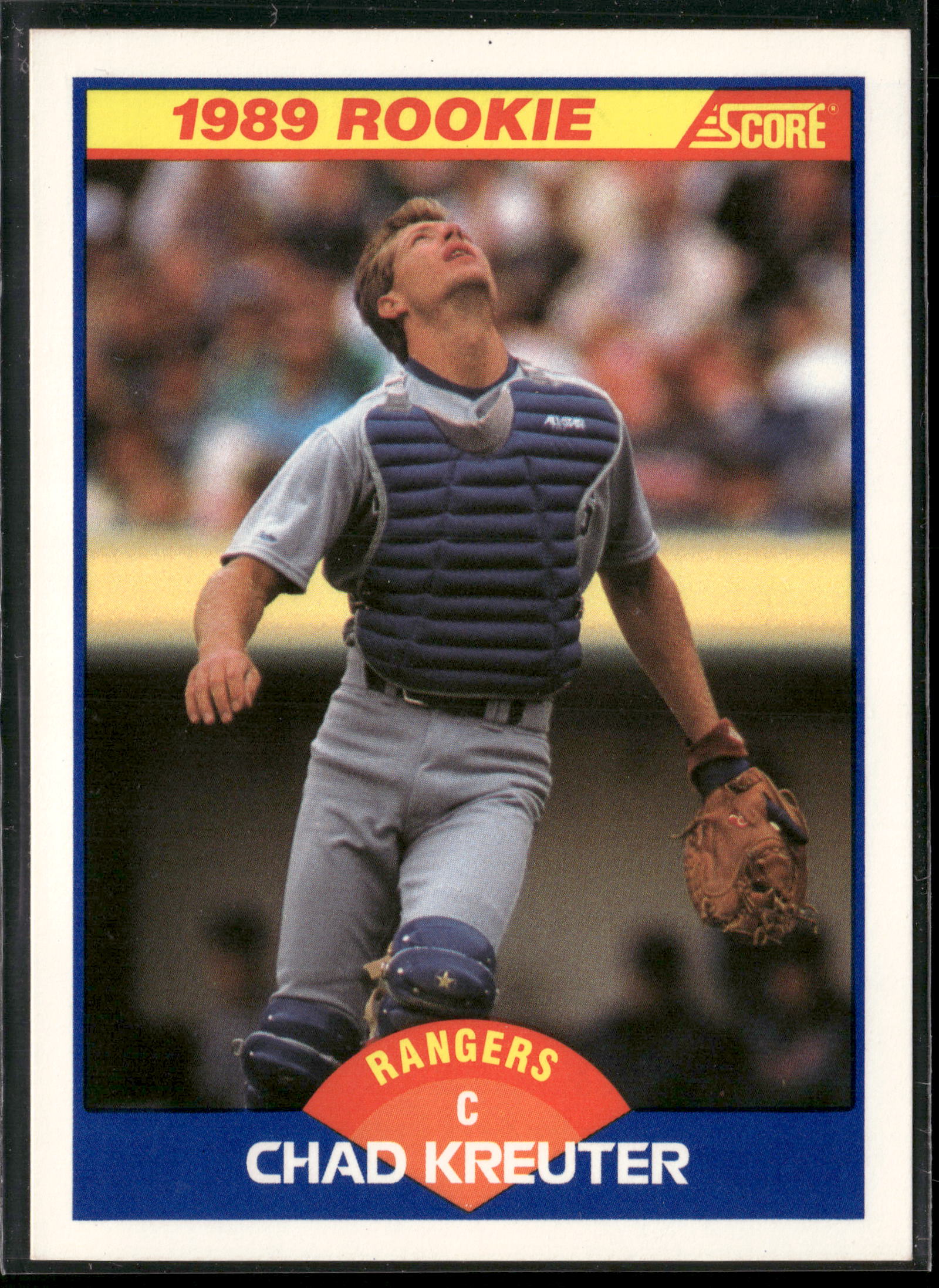 1989 Score #638 Chad Kreuter