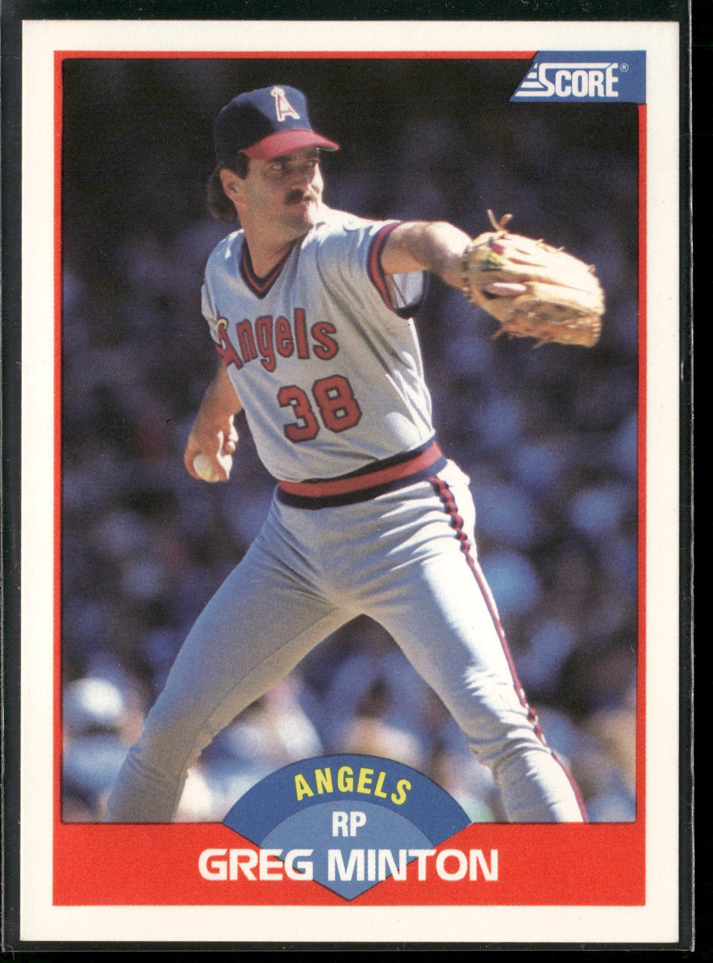 1989 Score #543 Greg Minton