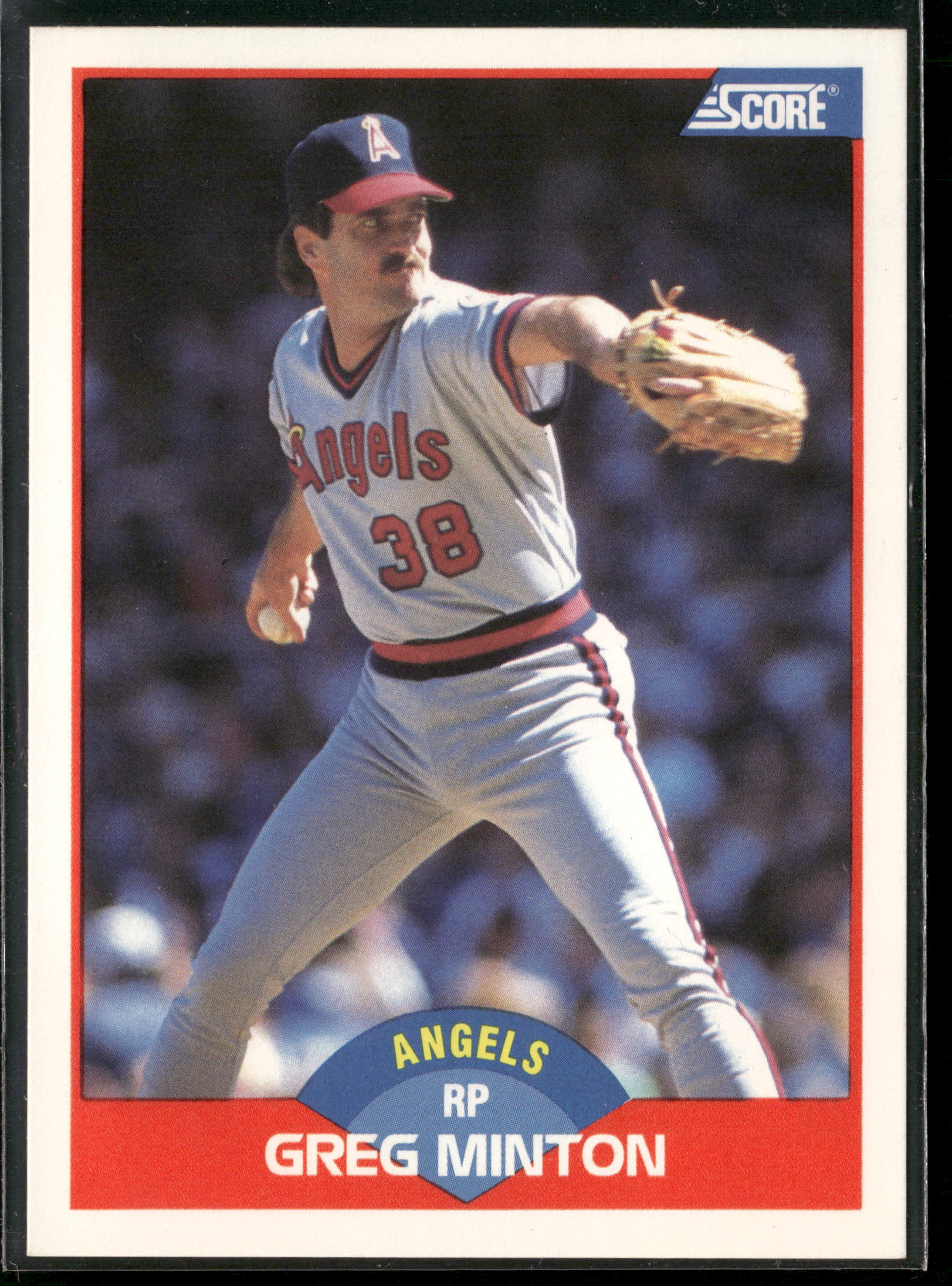 1989 Score #543 Greg Minton