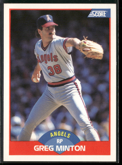 1989 Score #543 Greg Minton