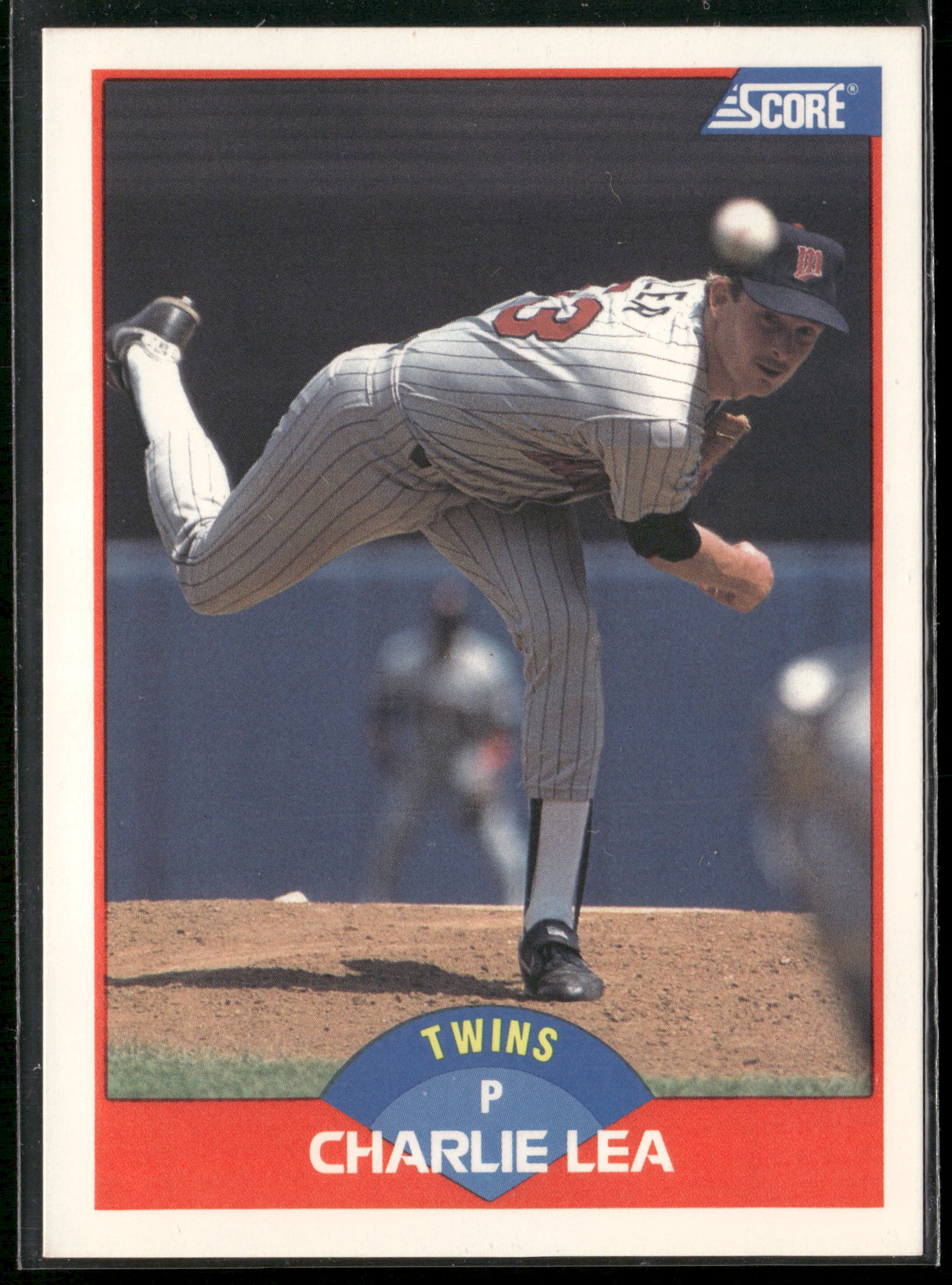 1989 Score #501 Charlie Lea