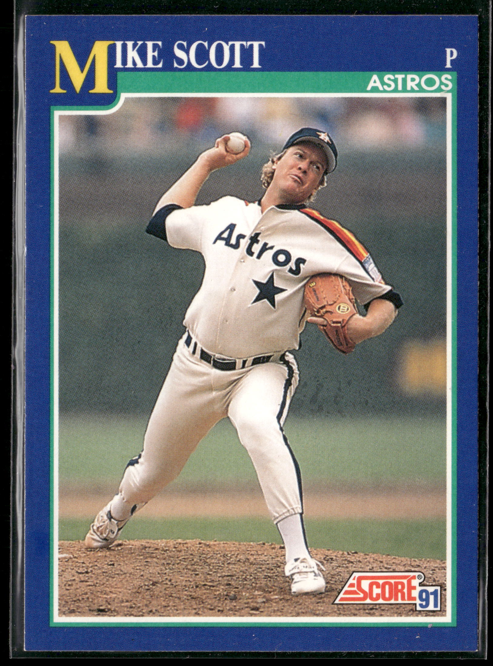 1991 Score #46 Mike Scott
