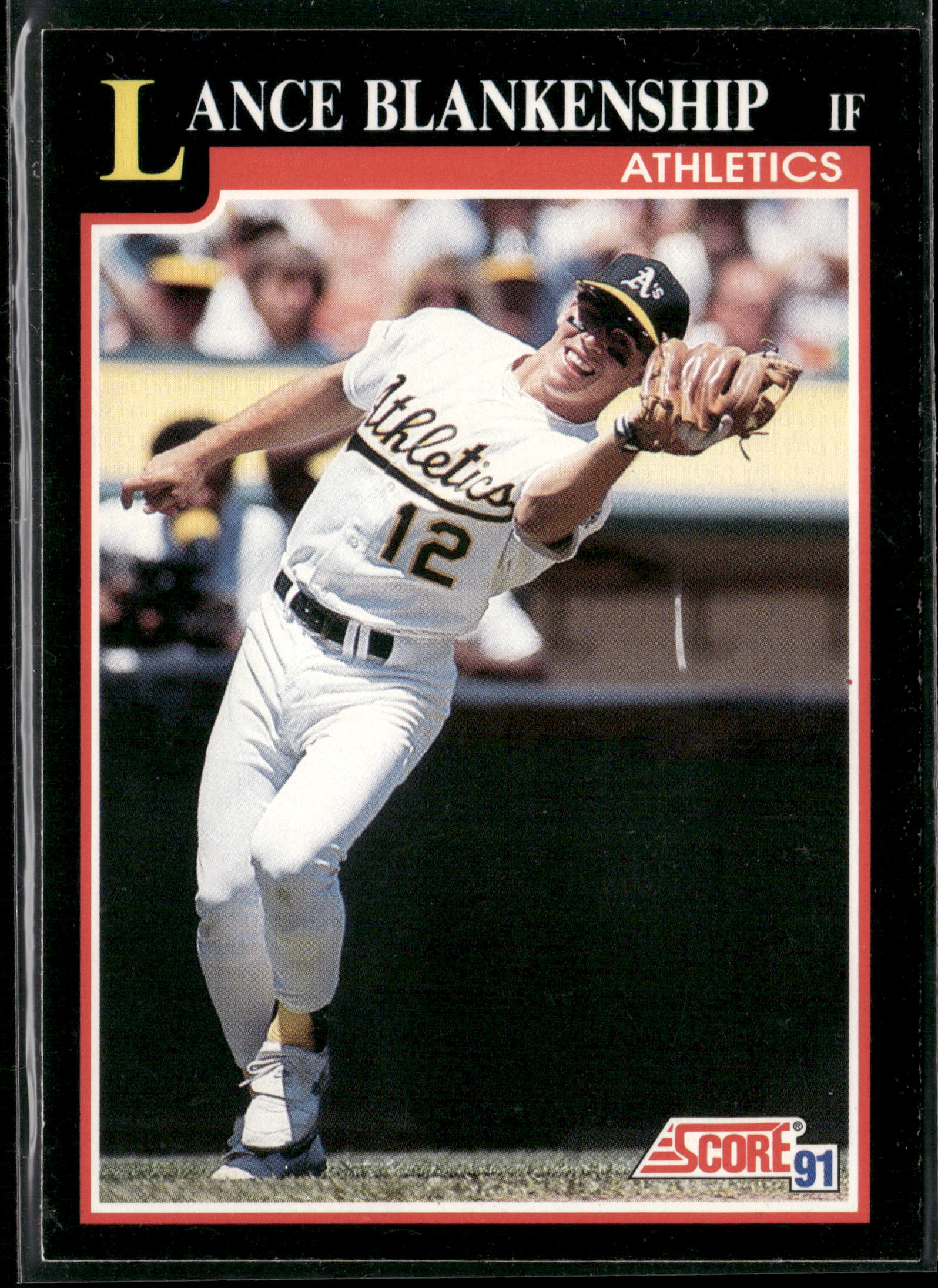1991 Score #303 Lance Blankenship