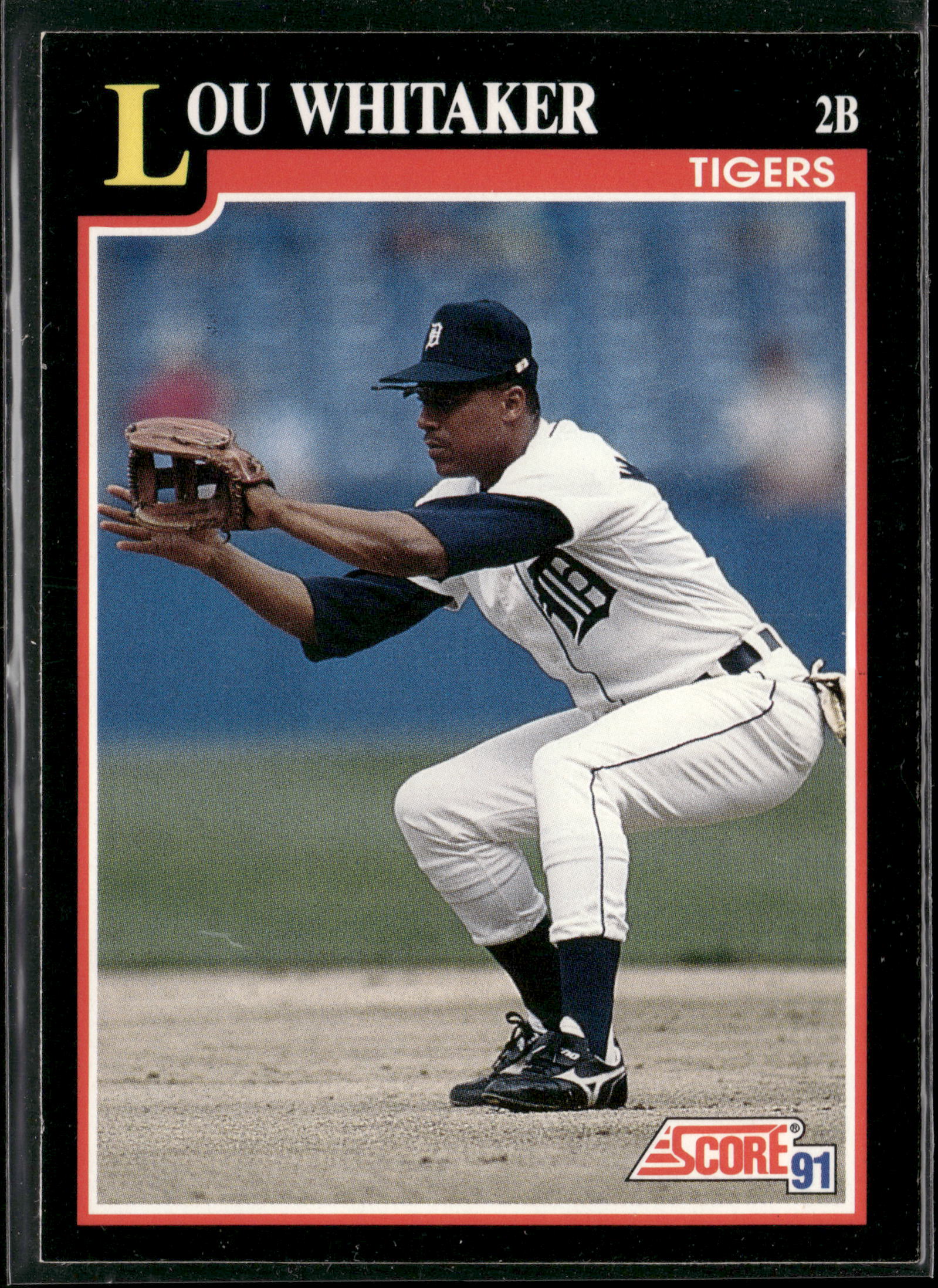 1991 Score #297 Lou Whitaker