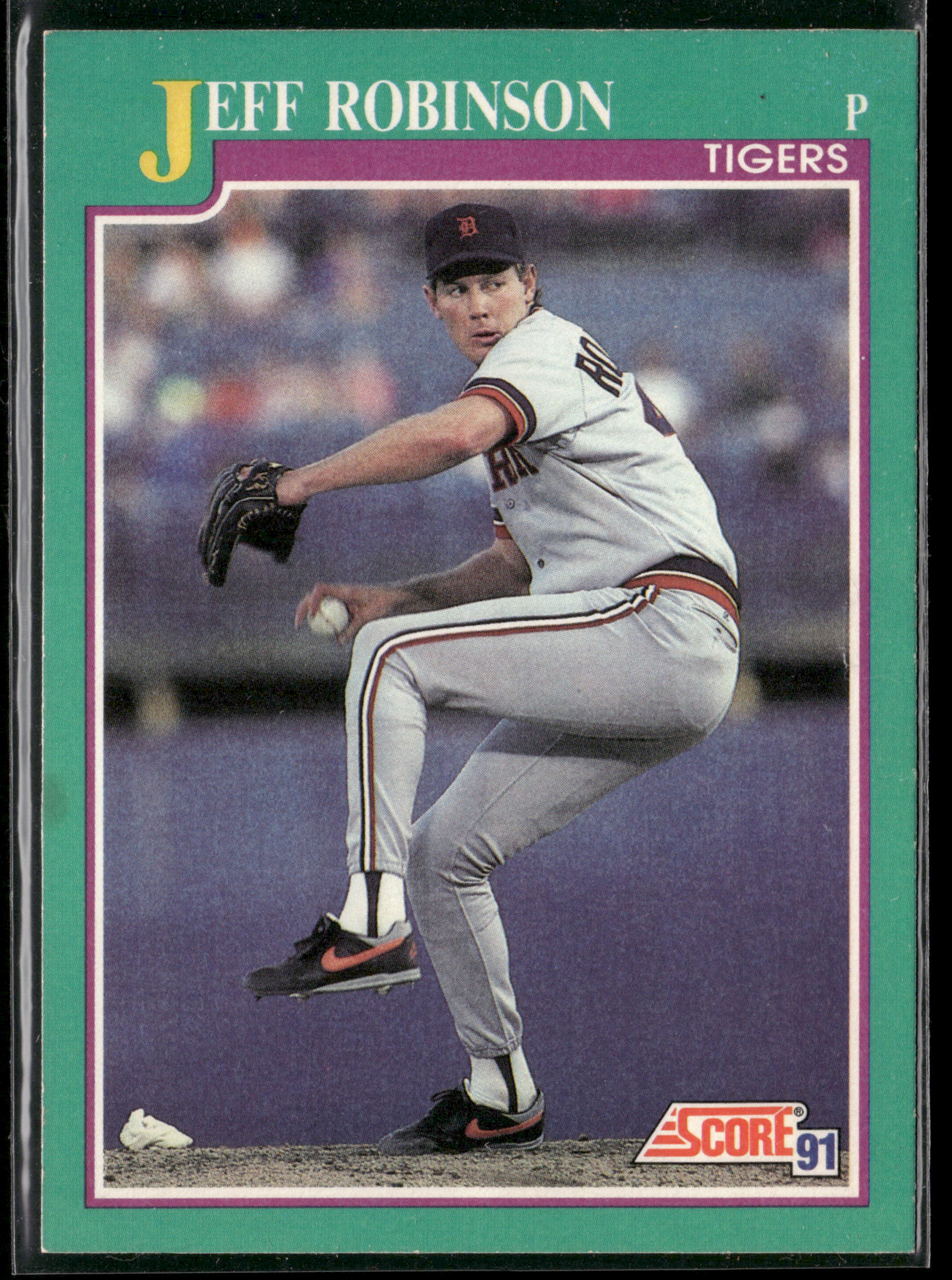 1991 Score #129 Jeff Robinson Promos