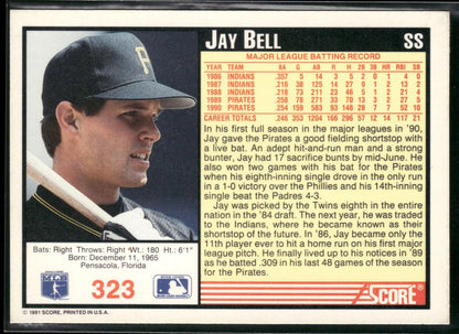 1991 Score #323 Jay Bell