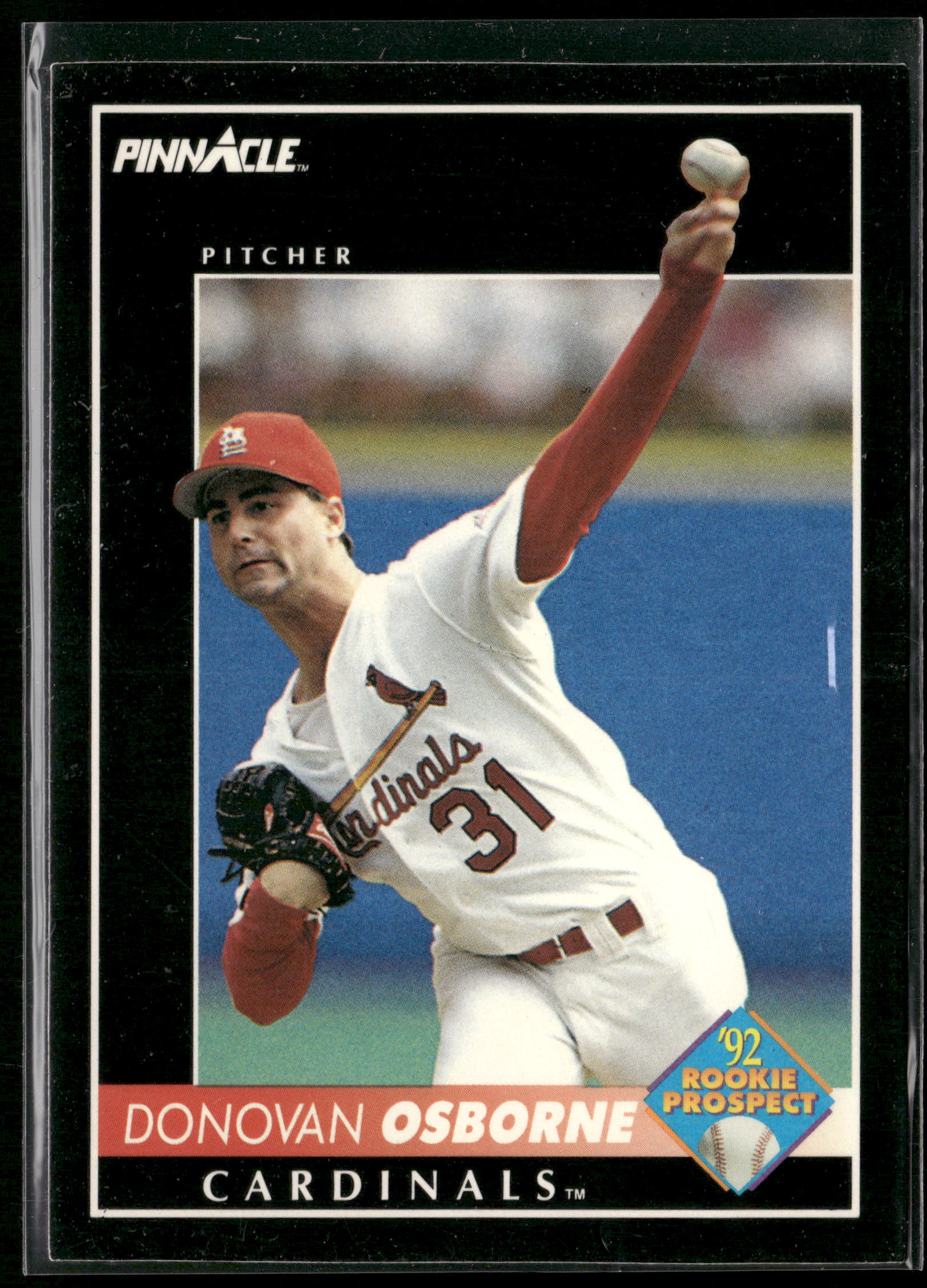 1992 Pinnacle #541 Donovan Osborne