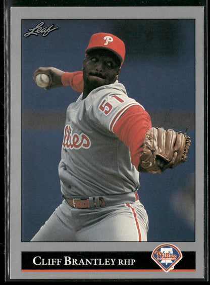 1992 Leaf #434 Cliff Brantley