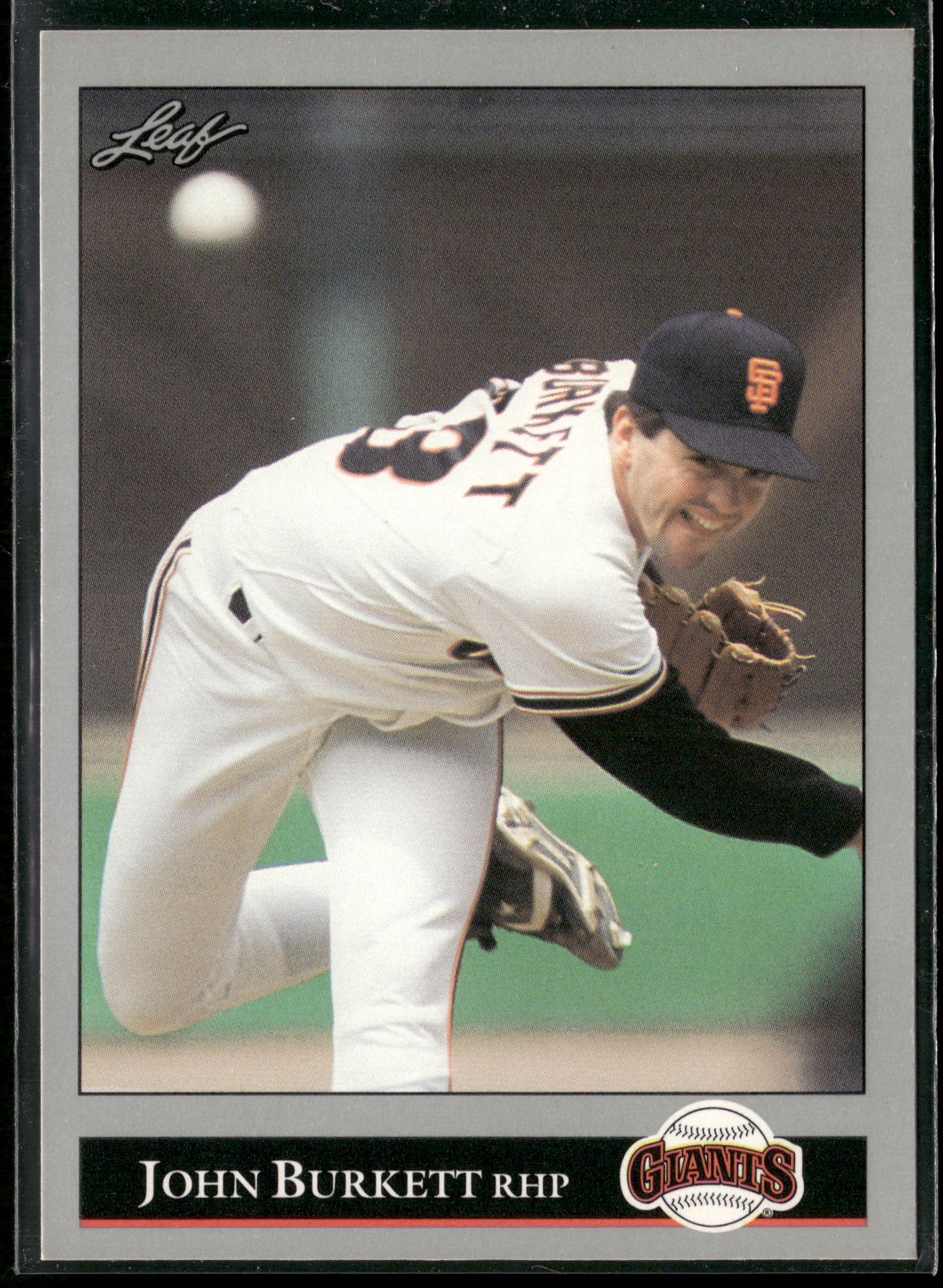 1992 Leaf #179 John Burkett