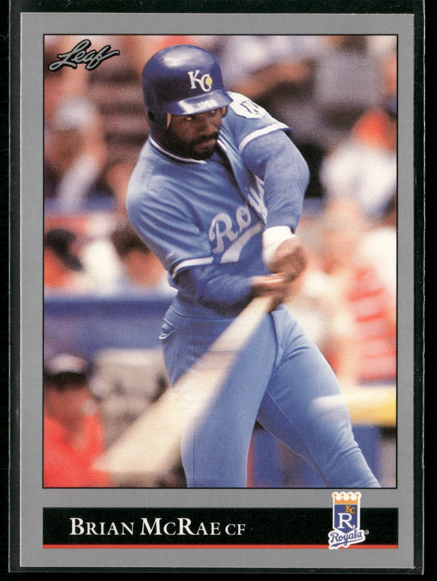 1992 Leaf #123 Brian McRae