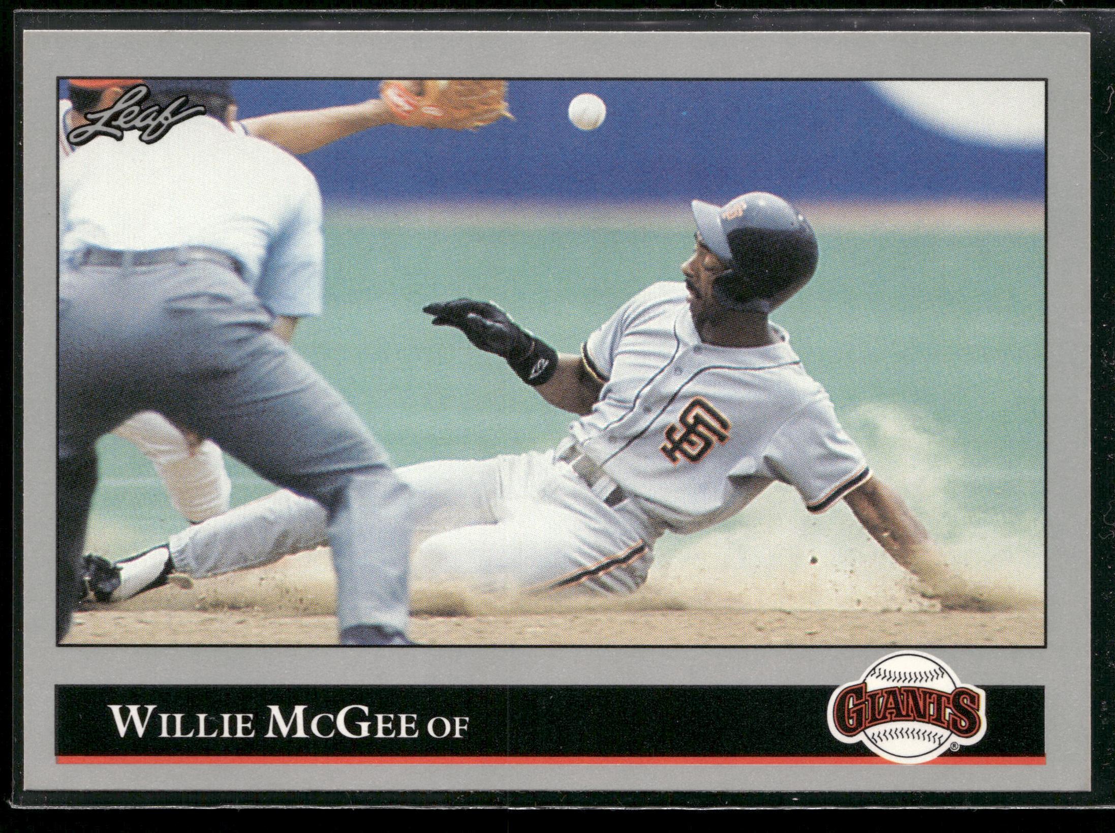1992 Leaf #47 Willie McGee