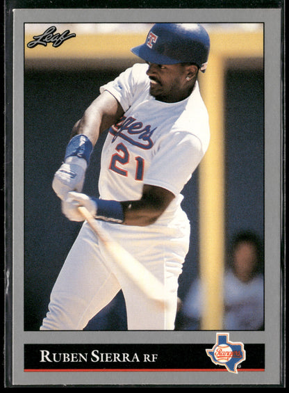 1992 Leaf #383 Ruben Sierra