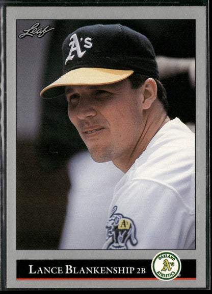 1992 Leaf #410 Lance Blankenship
