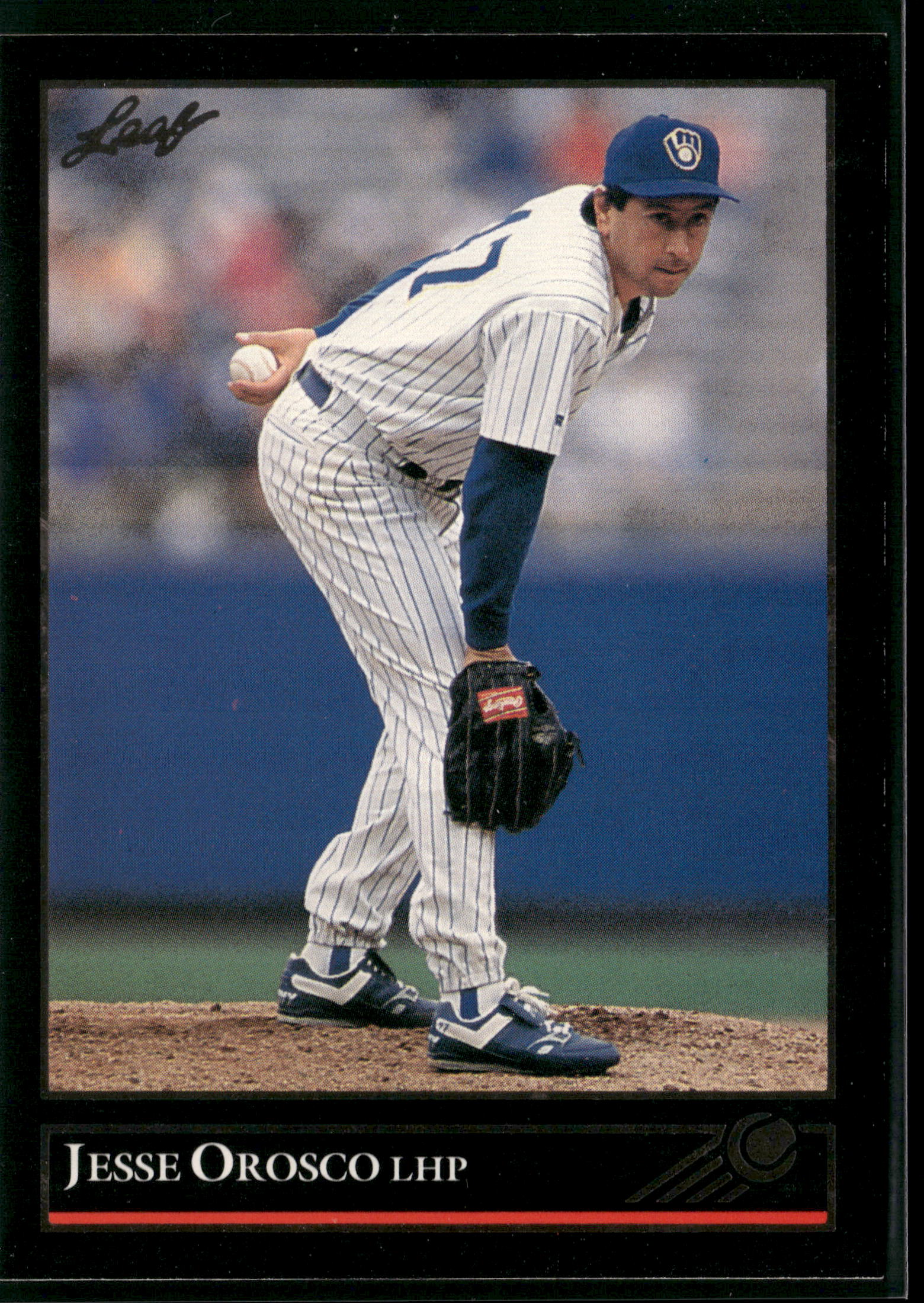 1992 Leaf #524 Jesse Orosco Black Gold