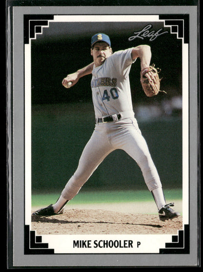 1991 Leaf #230 Mike Schooler