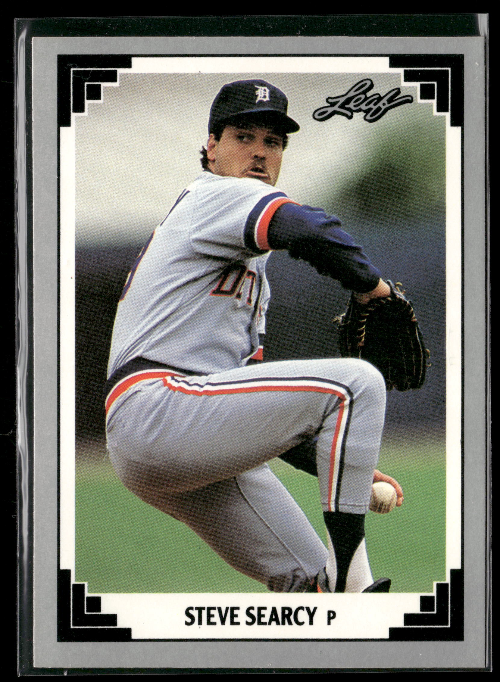 1991 Leaf #187 Steve Searcy