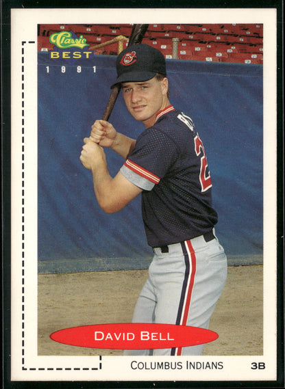 1991 Classic Best #104 David Bell