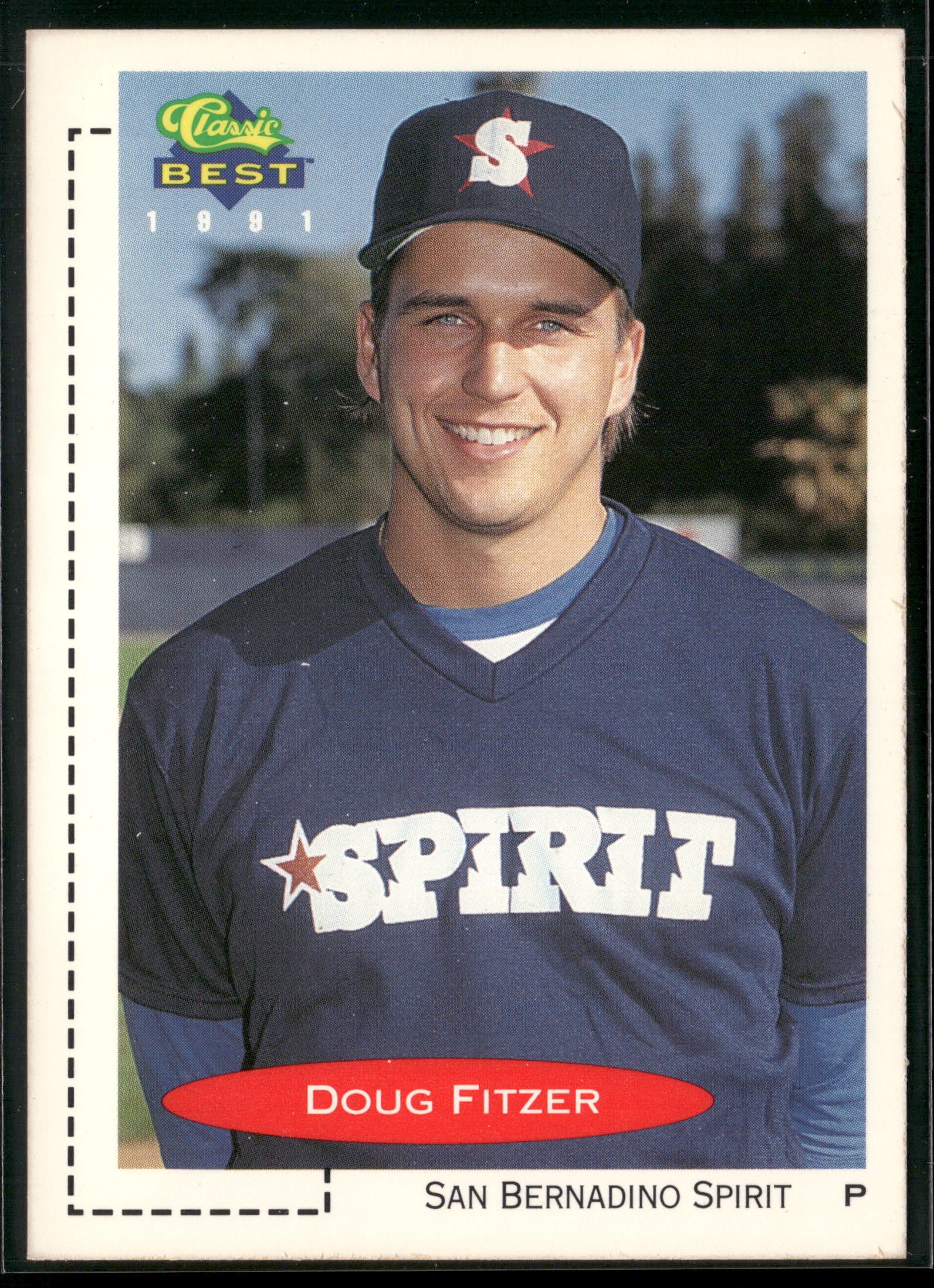1991 Classic Best #362 Doug Fitzer