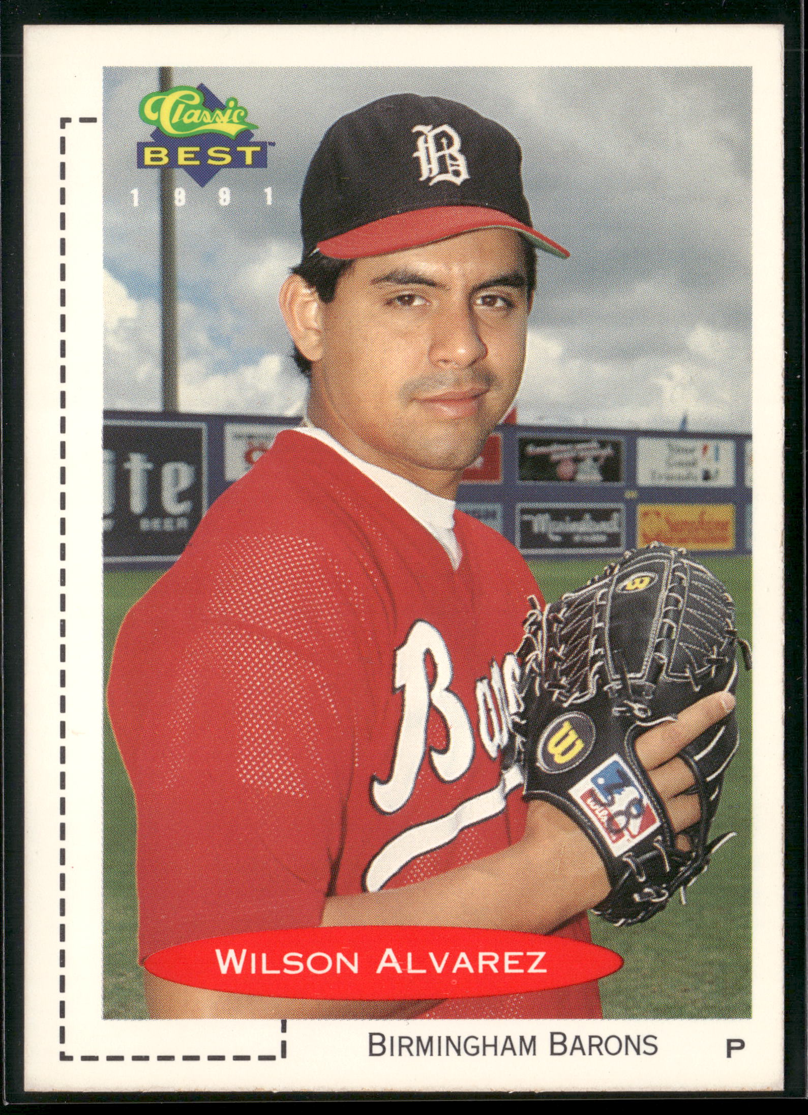 1991 Classic Best #285 Wilson Alvarez
