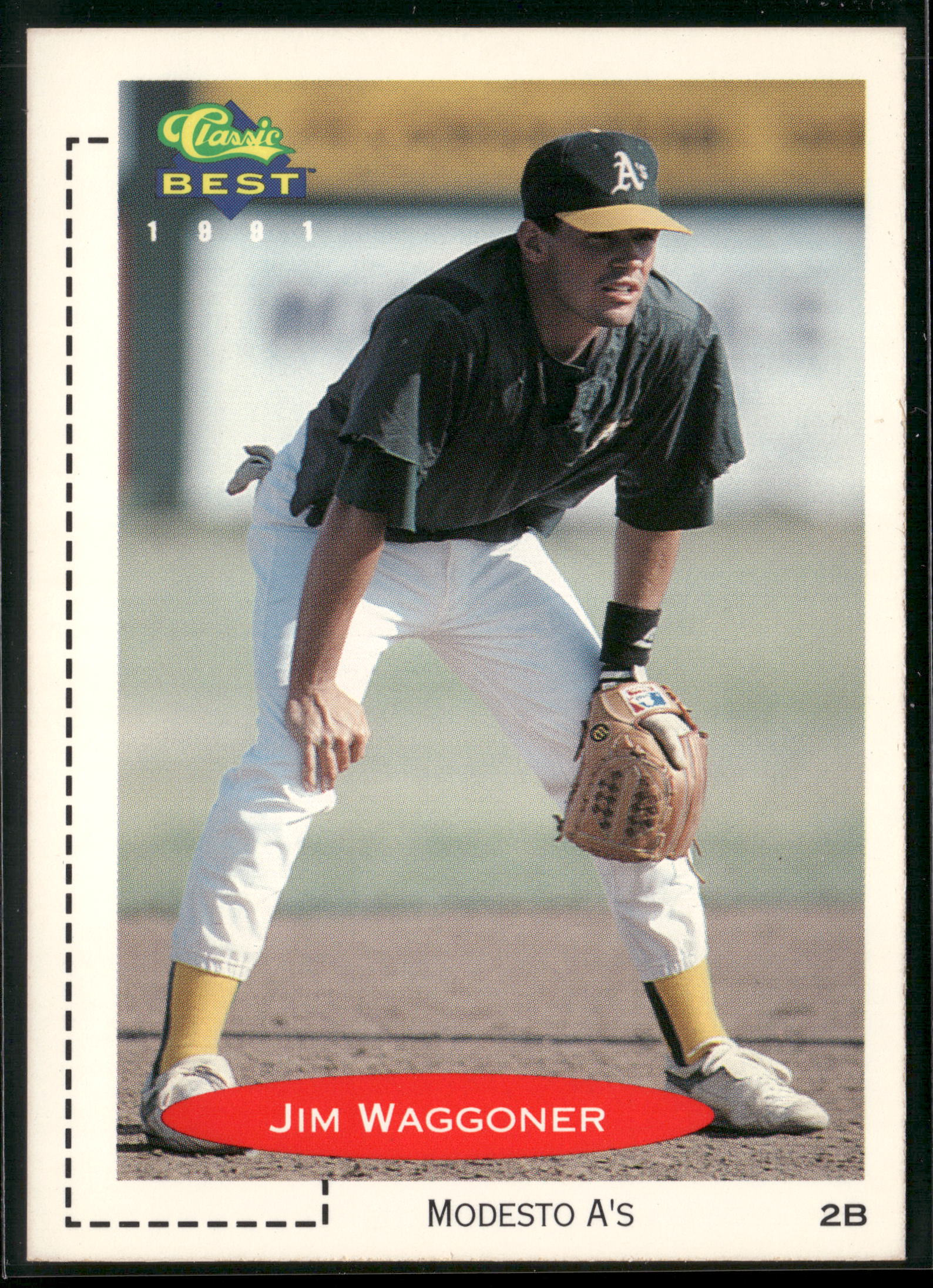 1991 Classic Best #89 Jim Waggoner