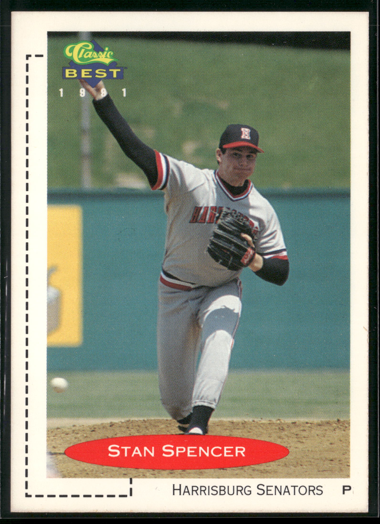 1991 Classic Best #84 Stan Spencer