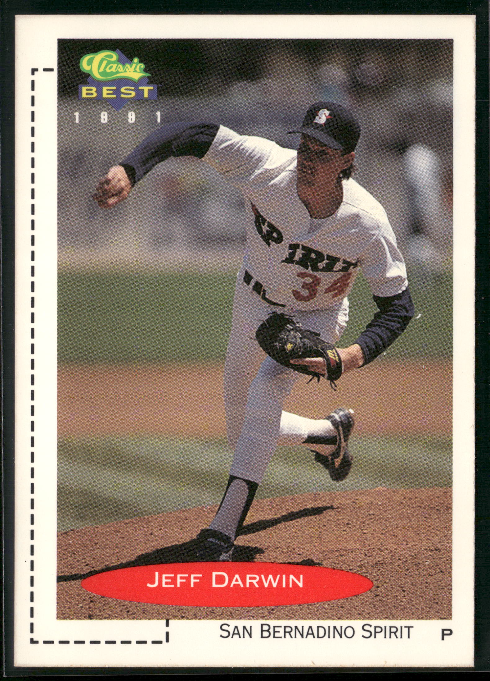 1991 Classic Best #51 Jeff Darwin
