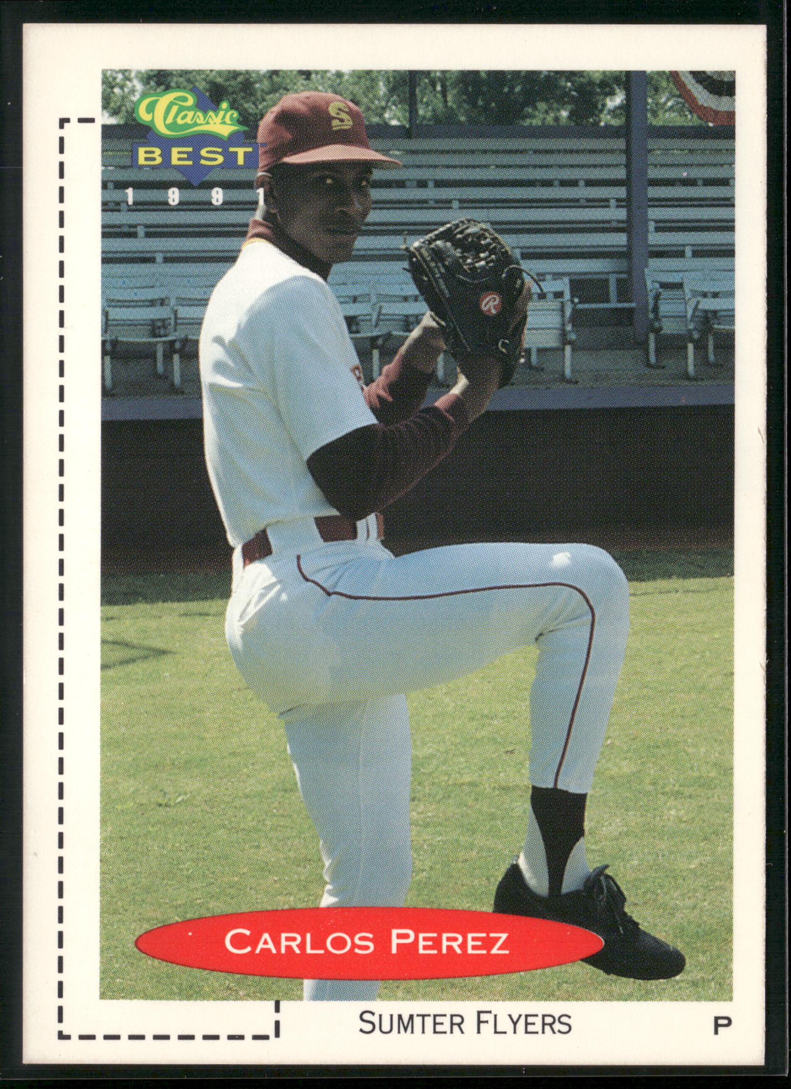 1991 Classic Best #92 Carlos Perez