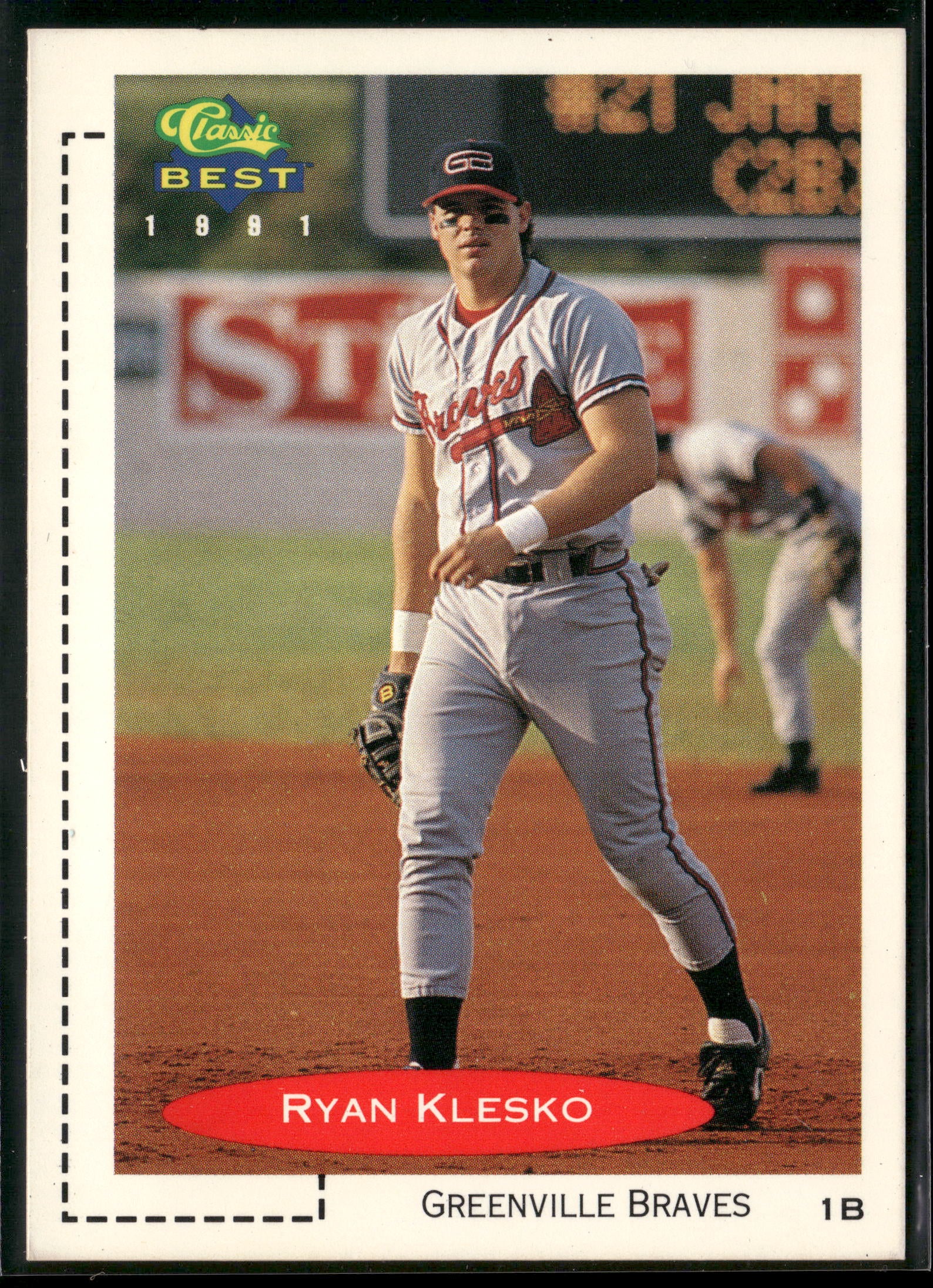 1991 Classic Best #388 Ryan Klesko