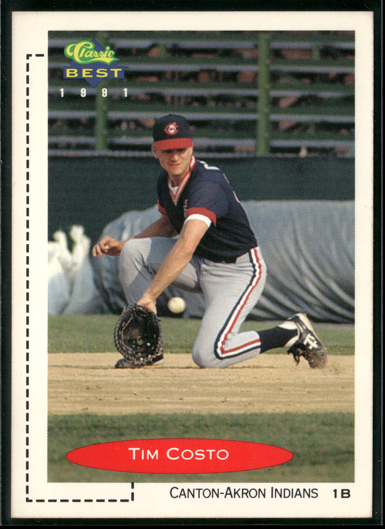 1991 Classic Best #389 Tim Costo