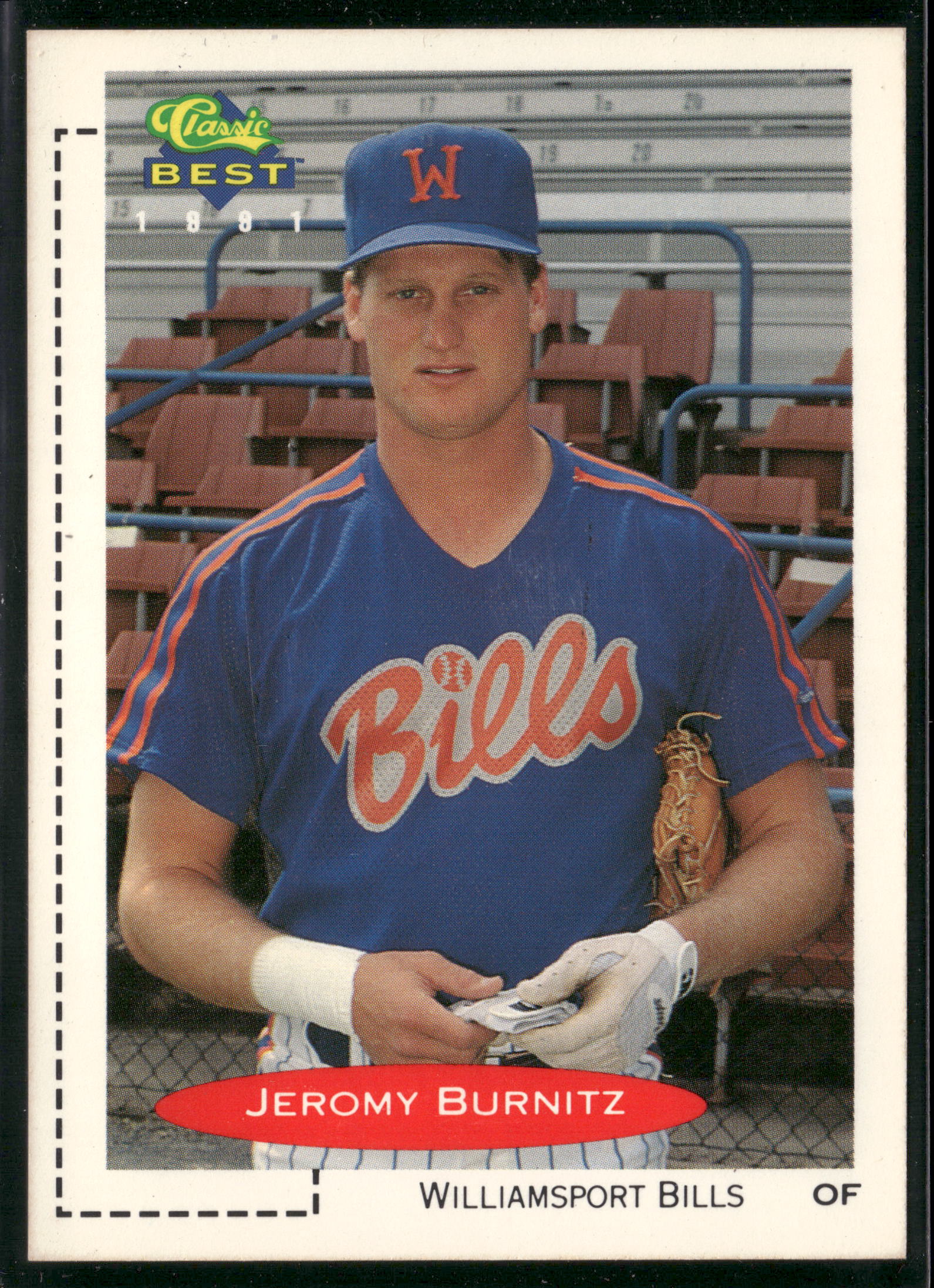 1991 Classic Best #68 Jeromy Burnitz