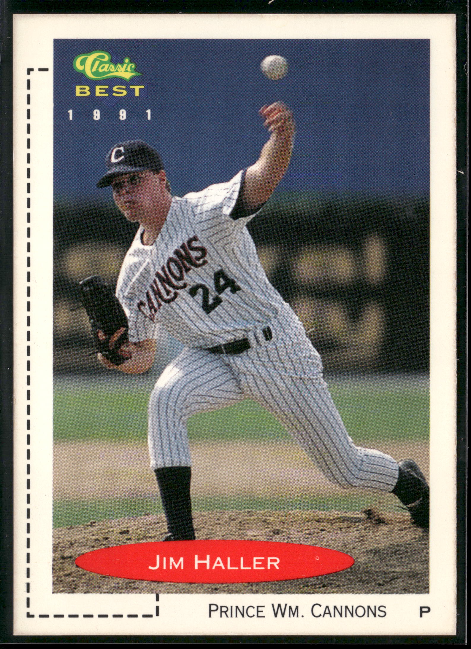 1991 Classic Best #144 Jim Haller