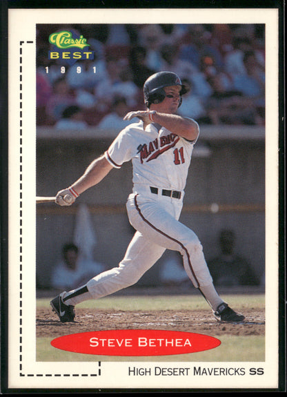 1991 Classic Best #148 Steve Bethea