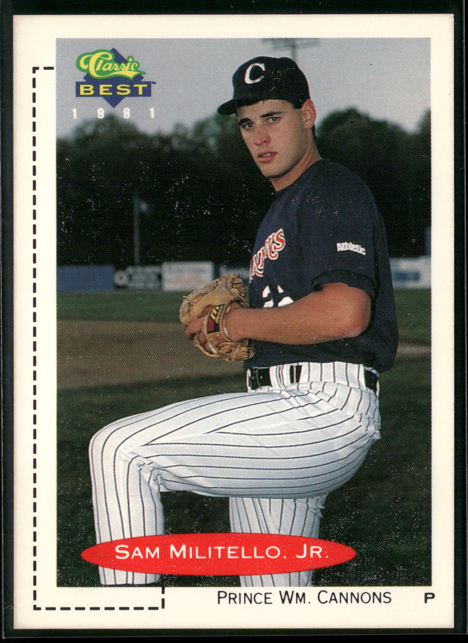 1991 Classic Best #150 Sam Militello Jr.