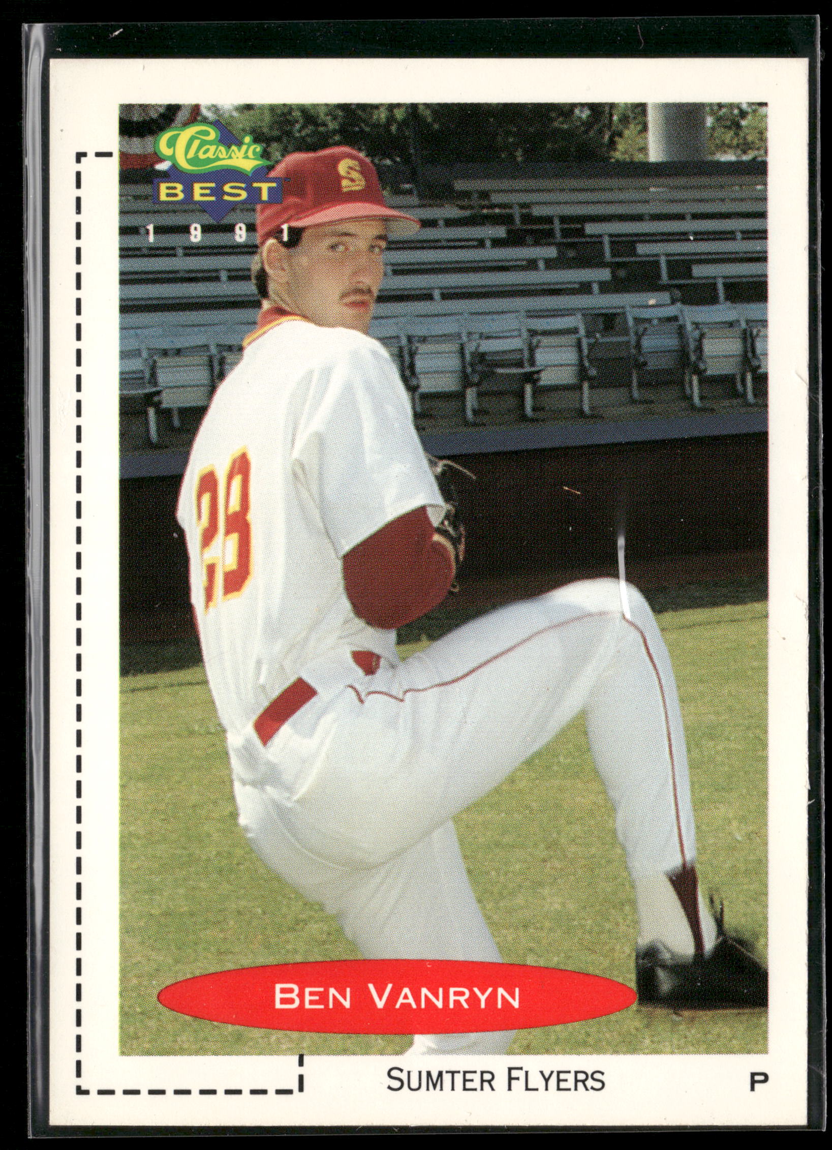 1991 Classic Best #31 Ben Van Ryn
