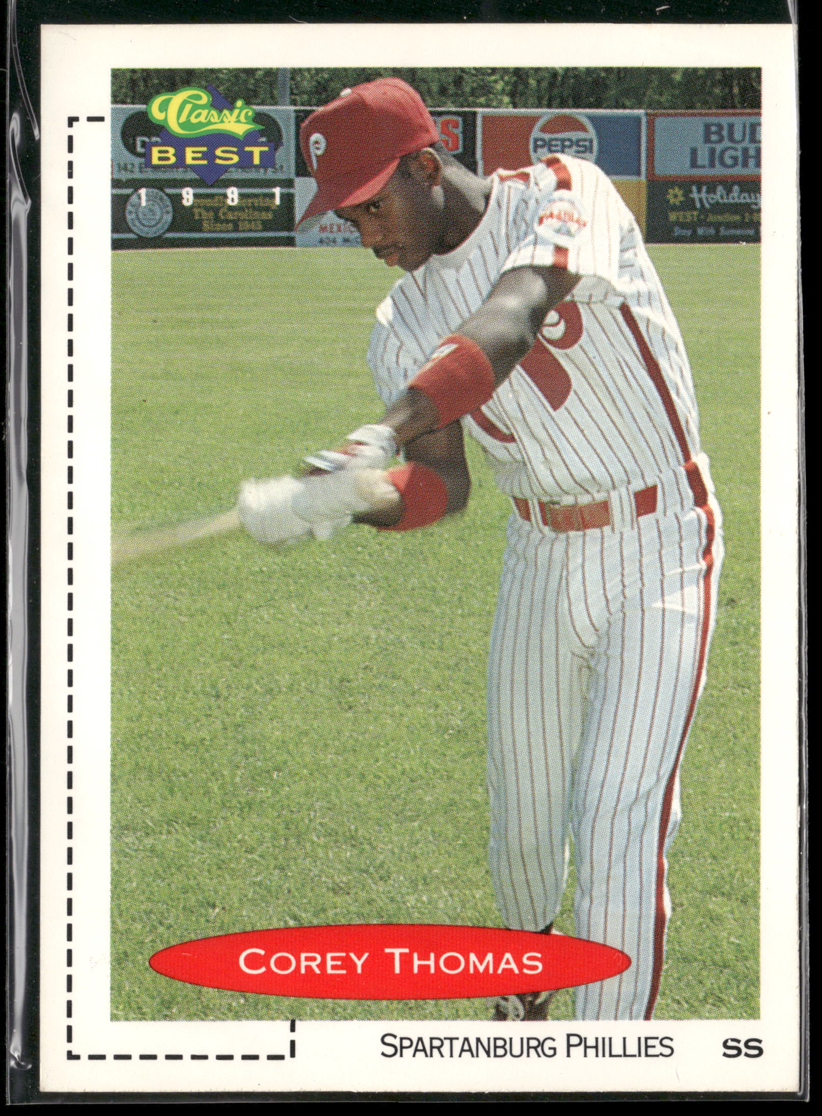 1991 Classic Best #281 Corey Thomas