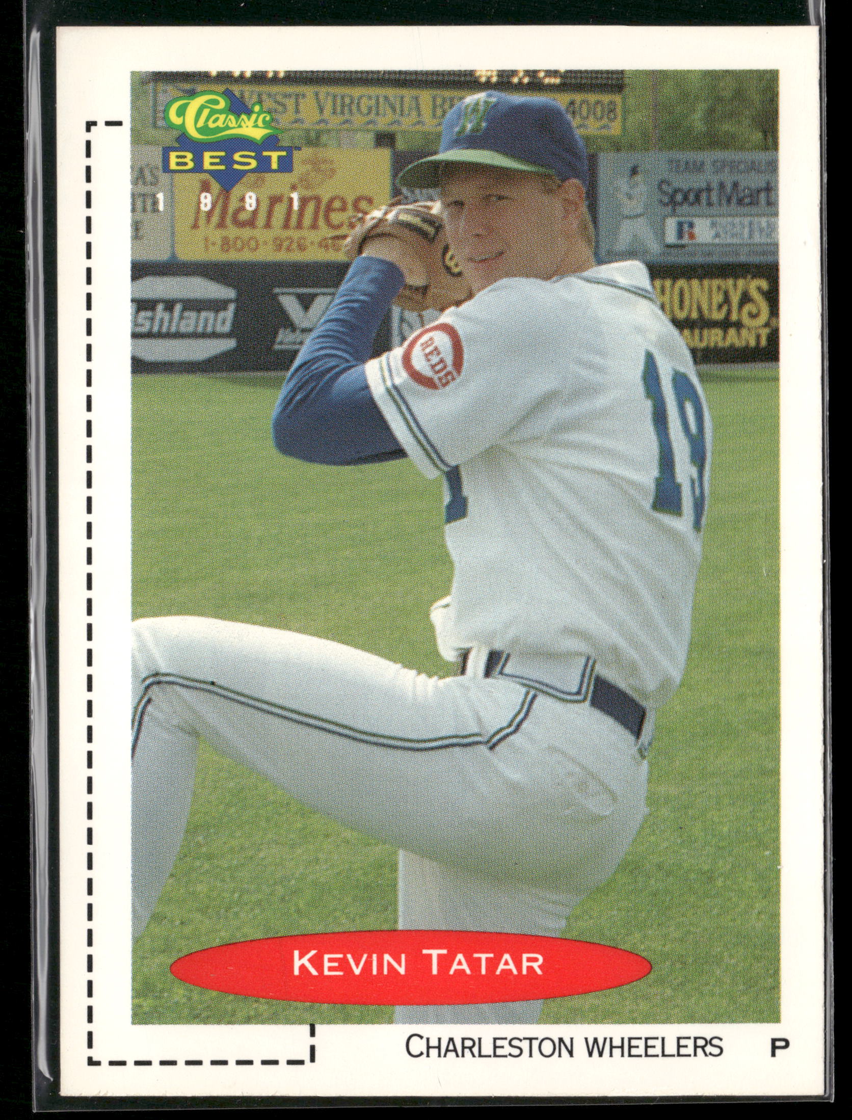 1991 Classic Best #294 Kevin Tatar