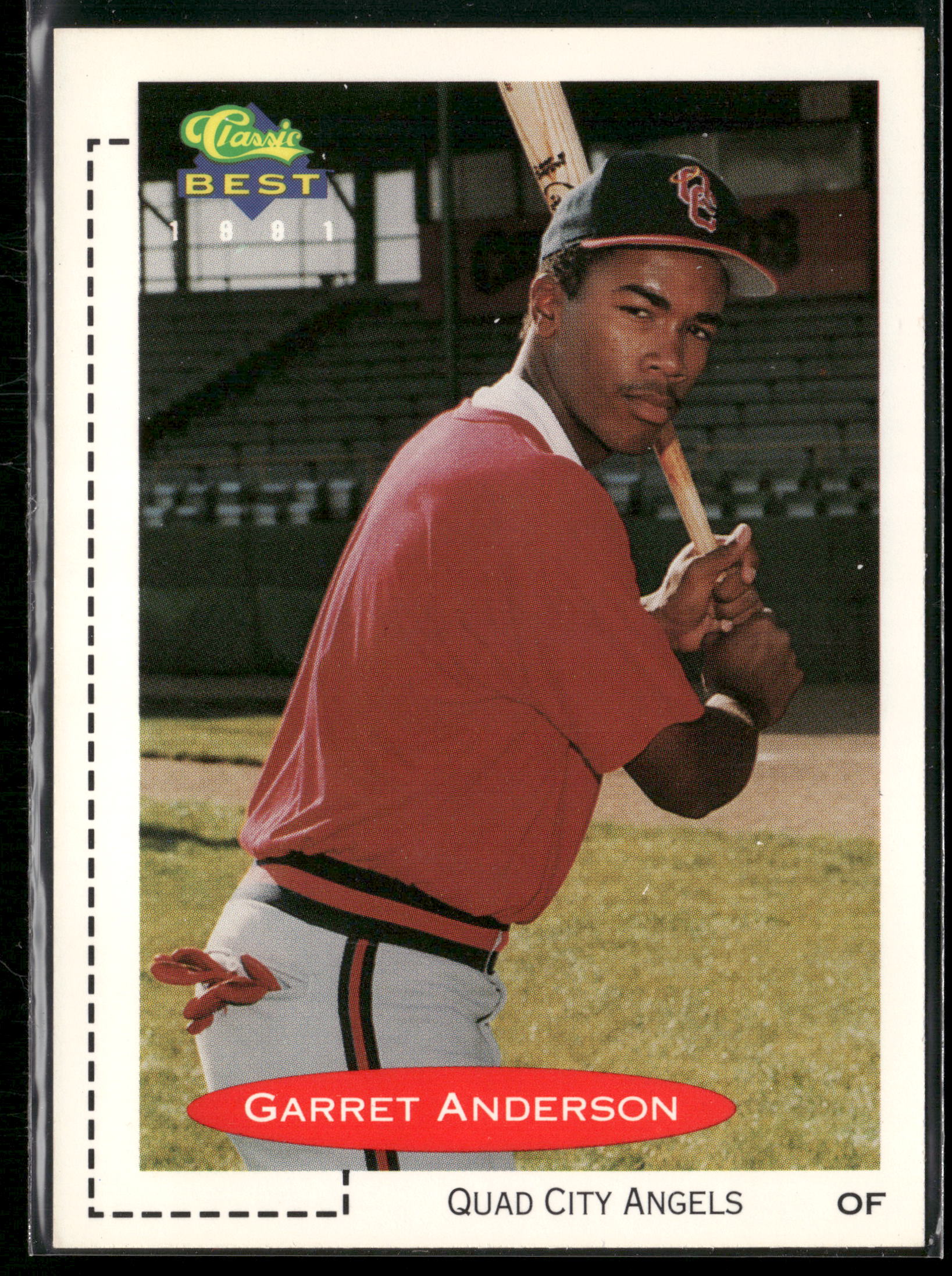 1991 Classic Best #258 Garret Anderson