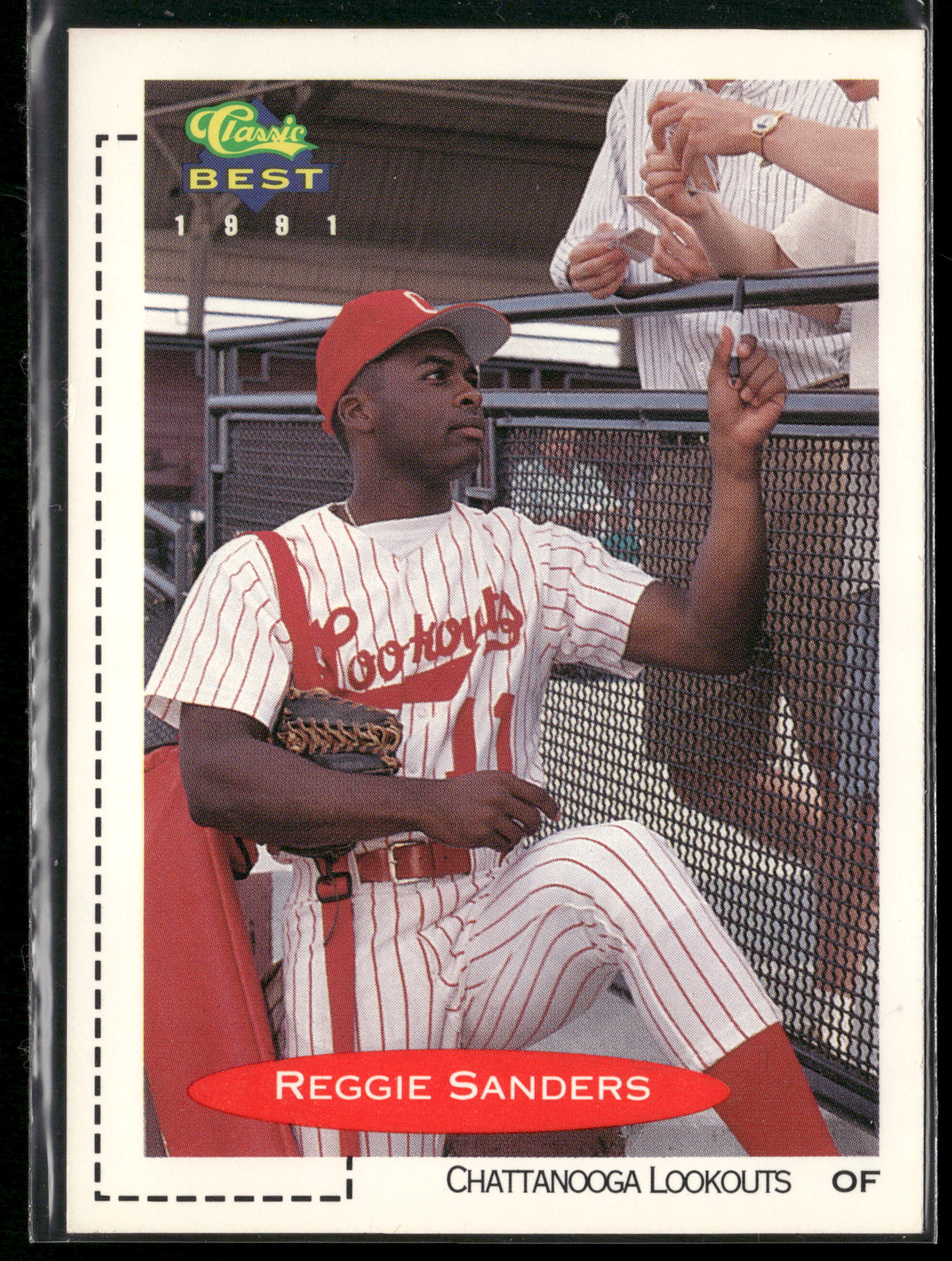 1991 Classic Best #41 Reggie Sanders