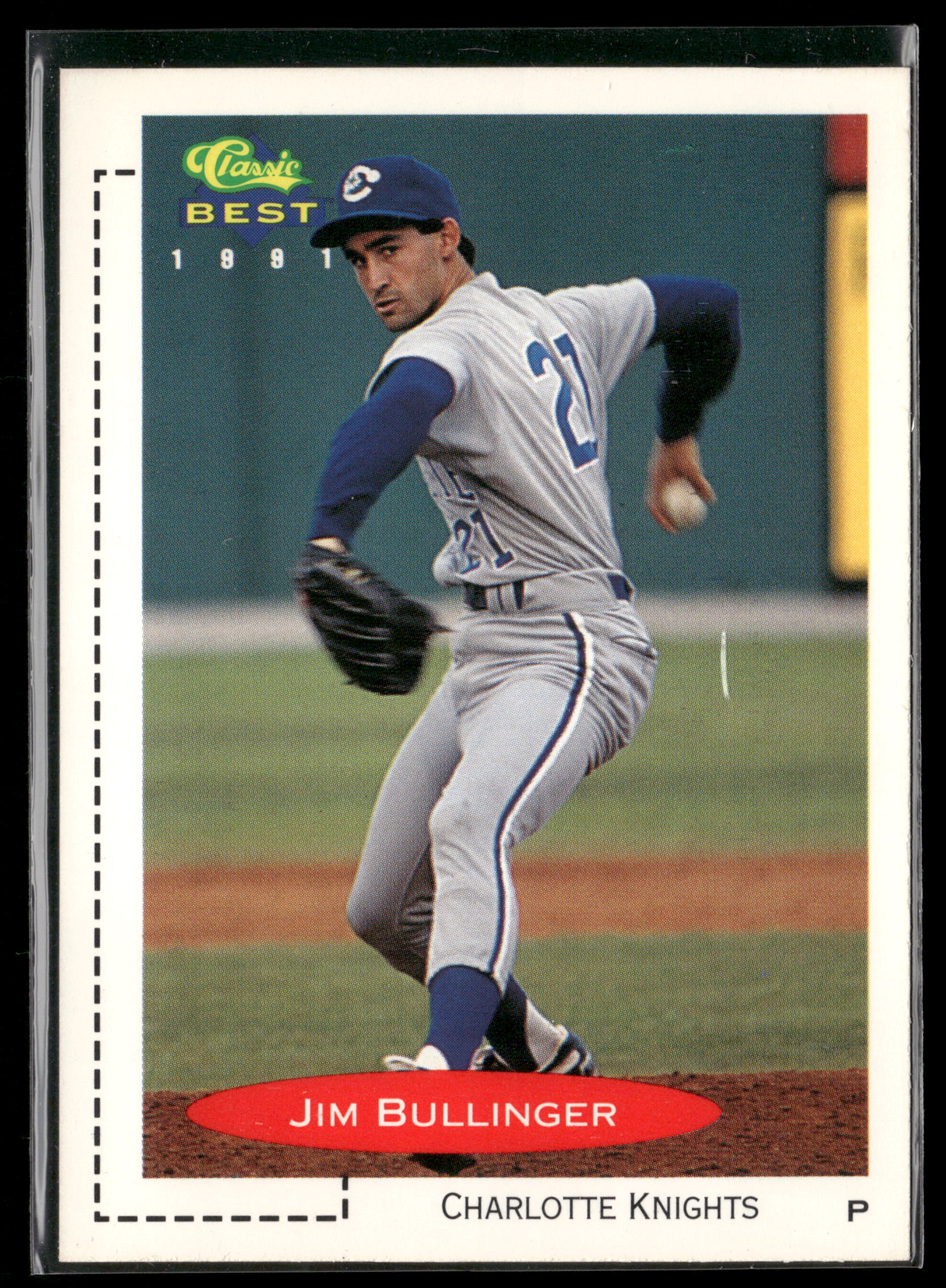 1991 Classic Best #176 Jim Bullinger