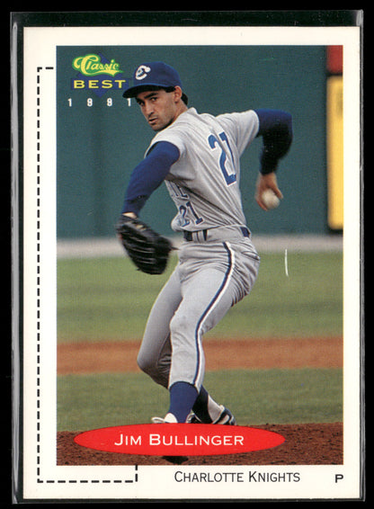 1991 Classic Best #176 Jim Bullinger
