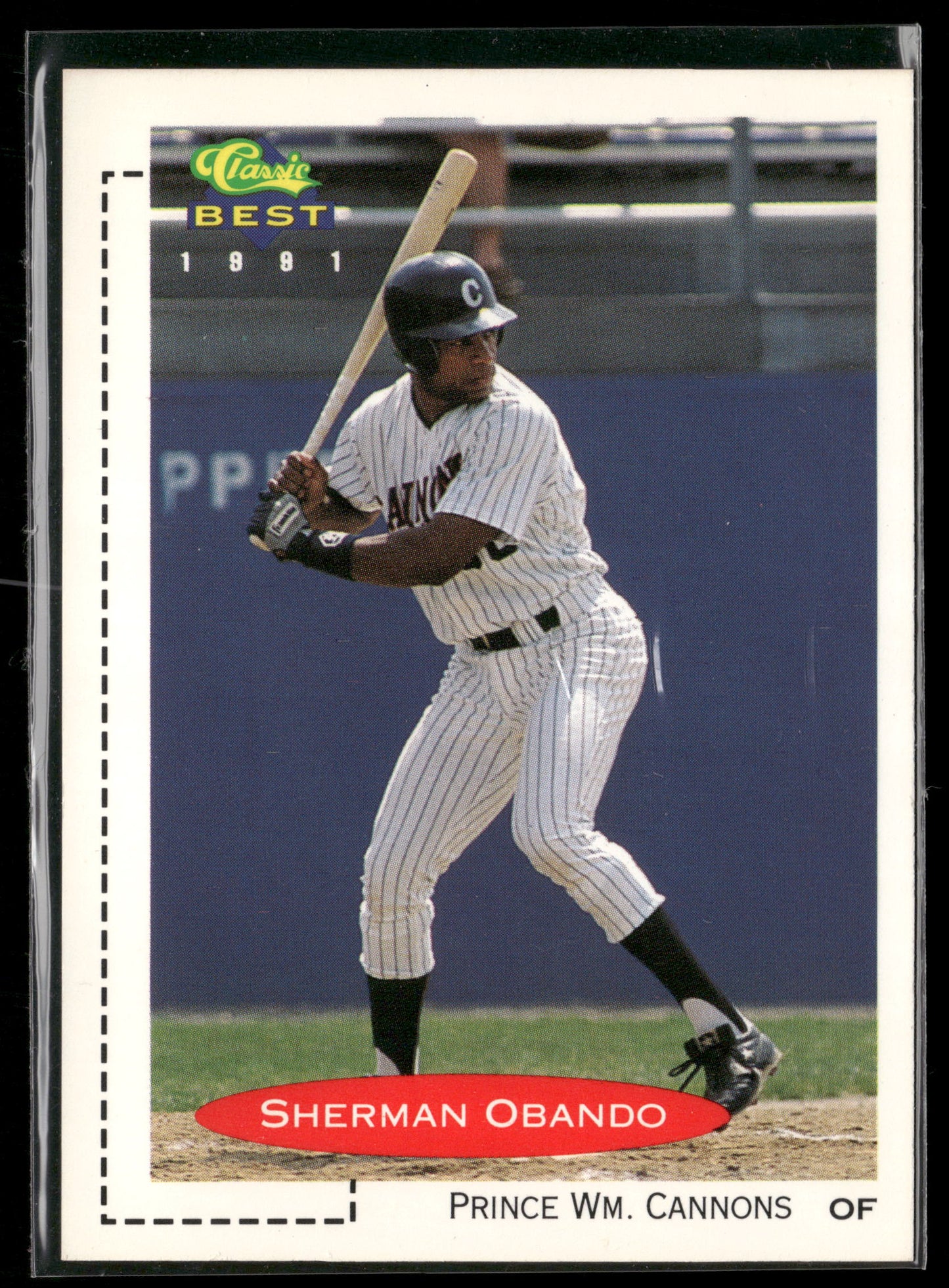 1991 Classic Best #116 Sherman Obando