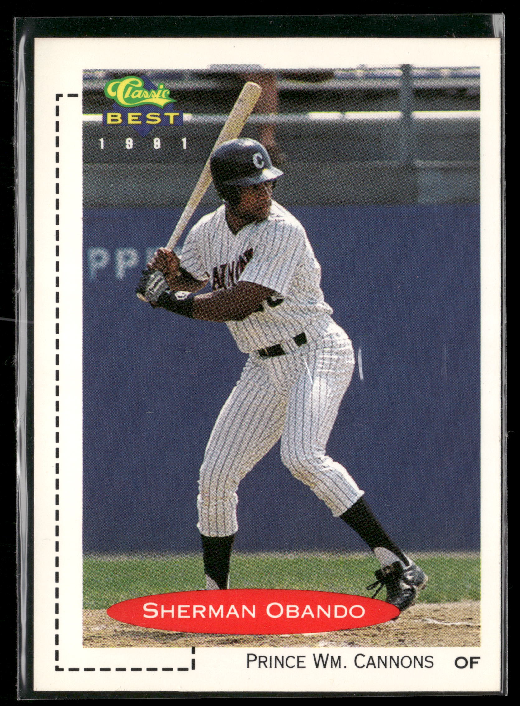 1991 Classic Best #116 Sherman Obando