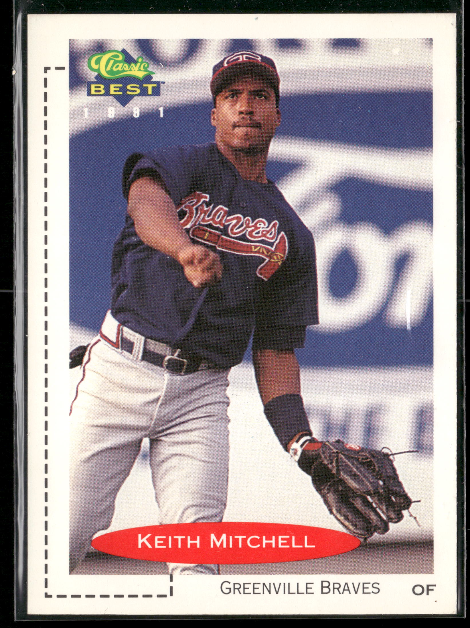 1991 Classic Best #224 Keith Mitchell