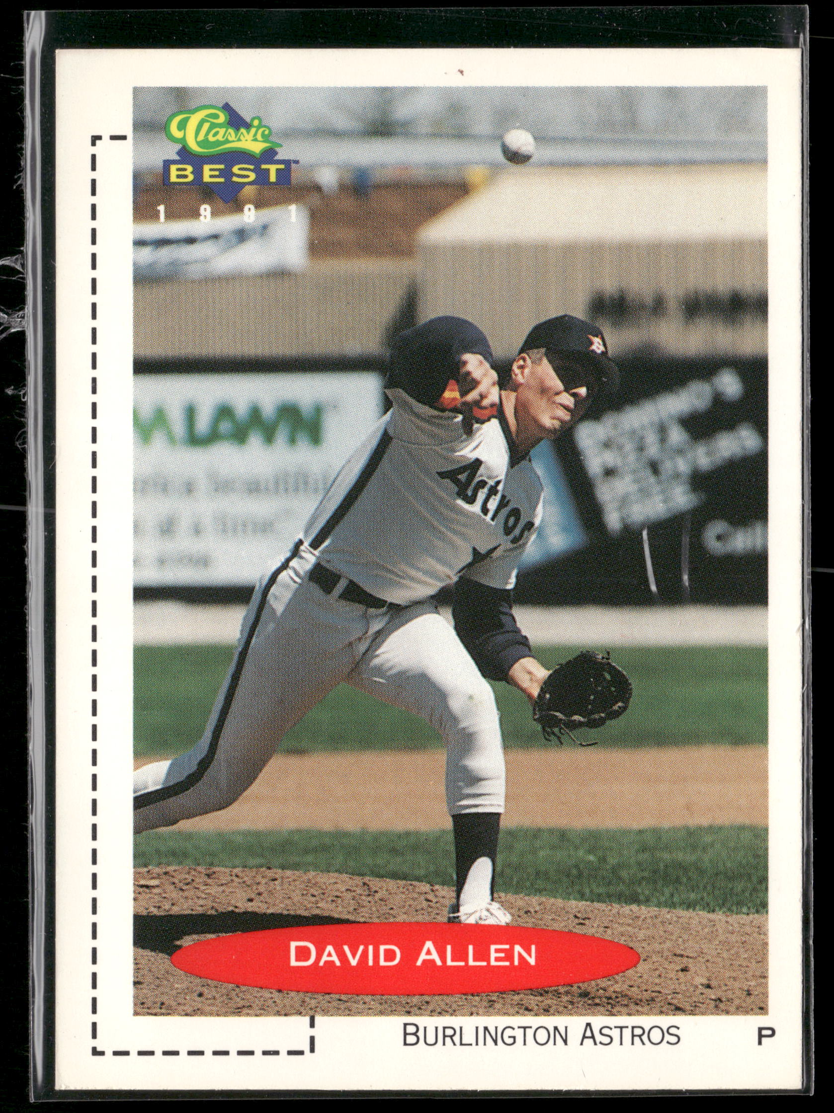 1991 Classic Best #222 David Allen